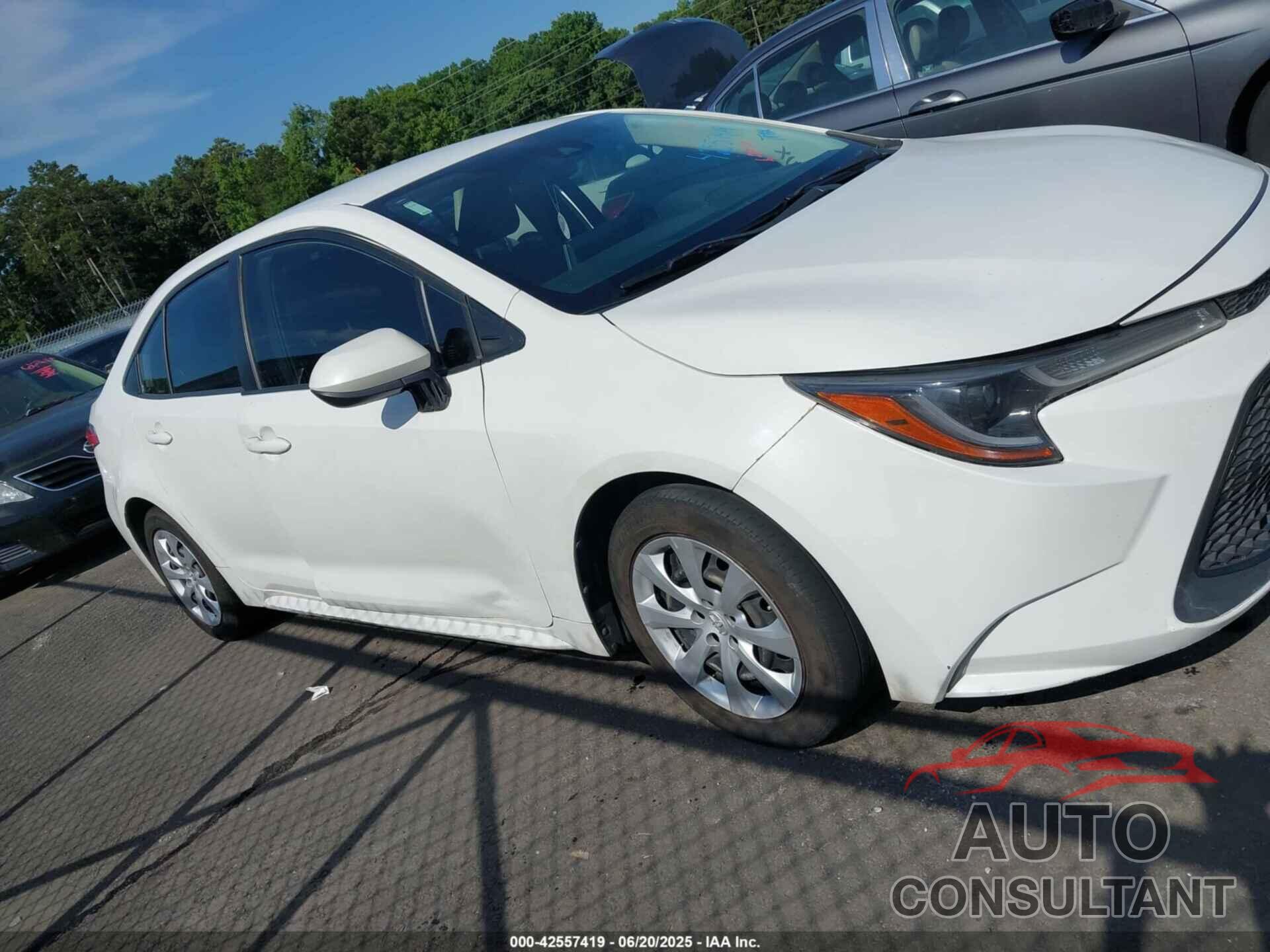 TOYOTA COROLLA 2020 - JTDEPRAE1LJ074865
