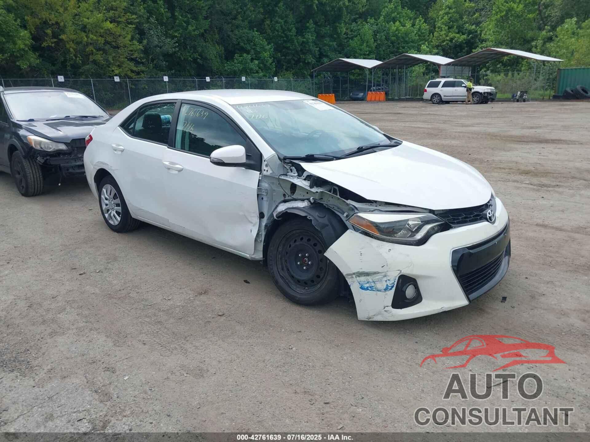 TOYOTA COROLLA 2014 - 2T1BURHE3EC038692