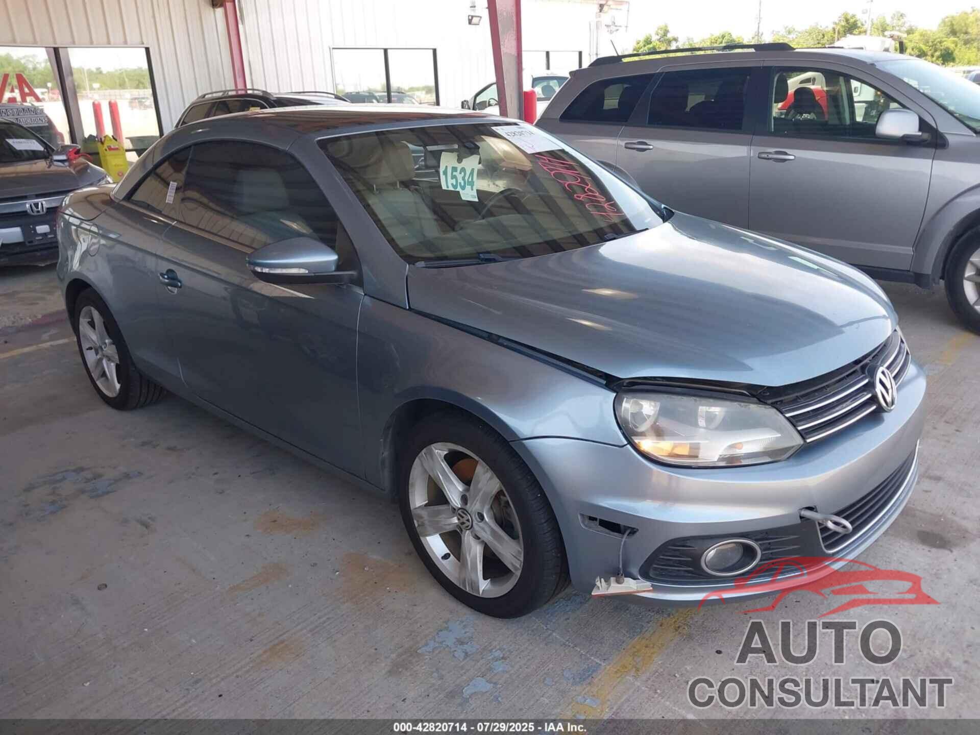 VOLKSWAGEN EOS 2012 - WVWFW7AH6CV012831