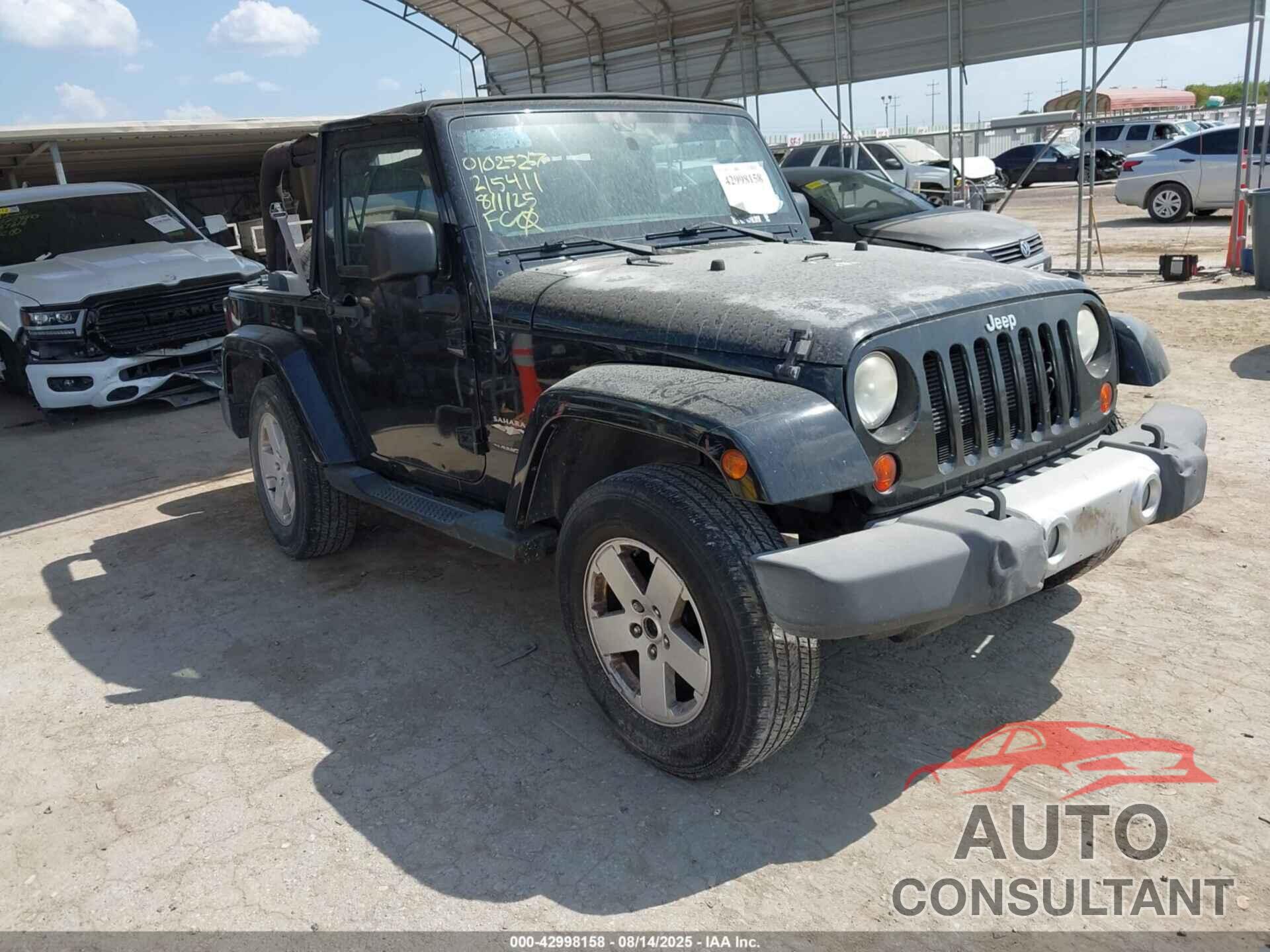 JEEP WRANGLER 2012 - 1C4GJWBG4CL215411