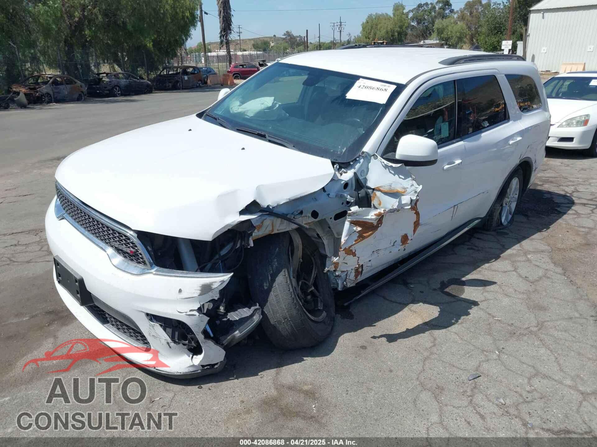 DODGE DURANGO 2022 - 1C4RDJAG5NC228434