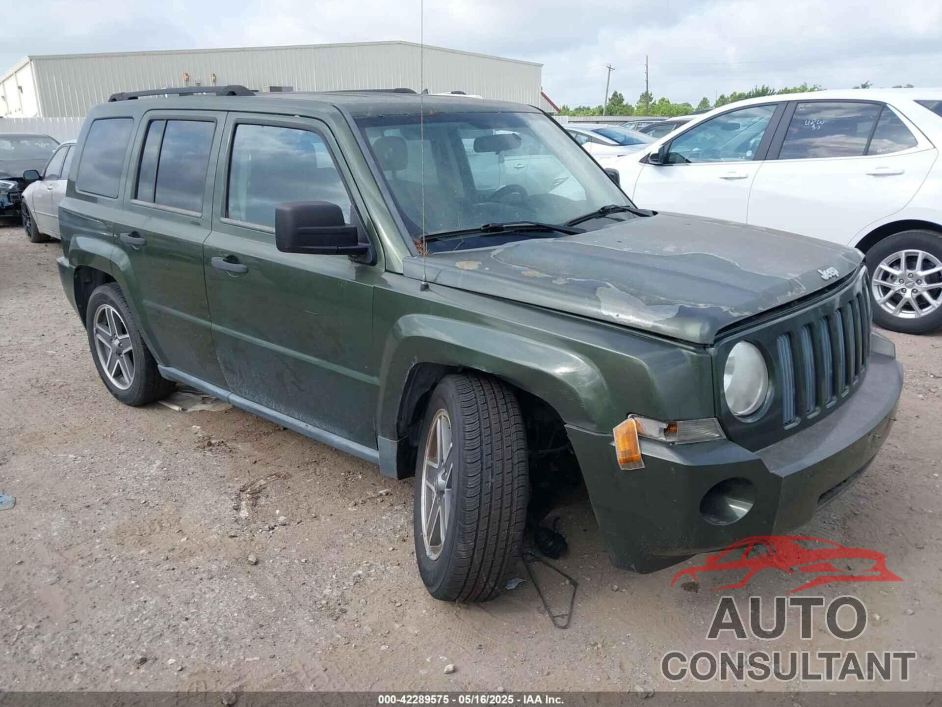 JEEP PATRIOT 2009 - 1J4FT28B69D101529