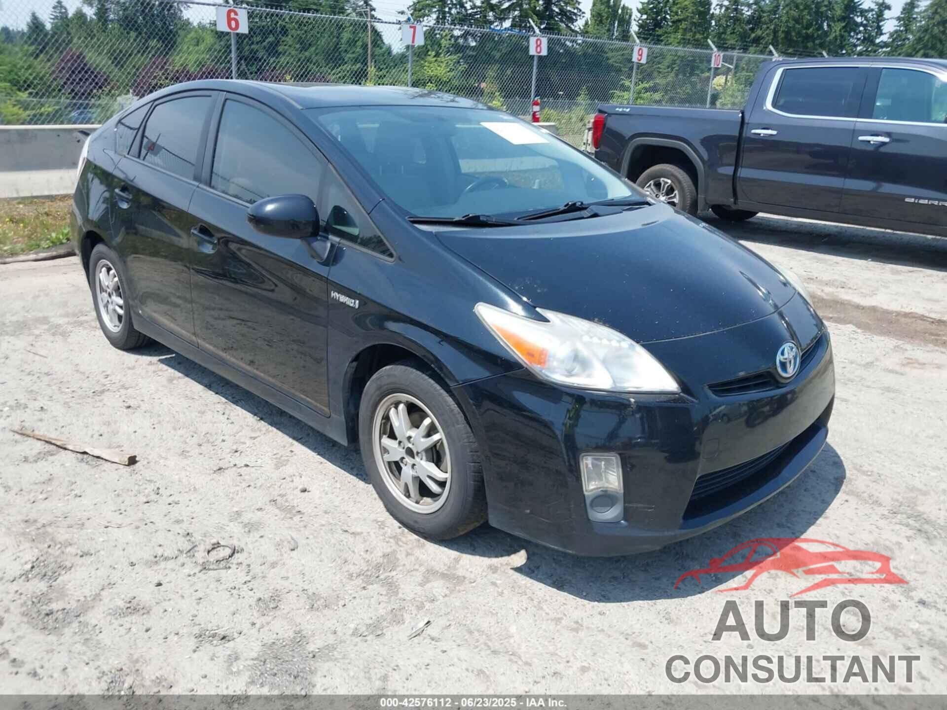 TOYOTA PRIUS 2011 - JTDKN3DUXB1362259