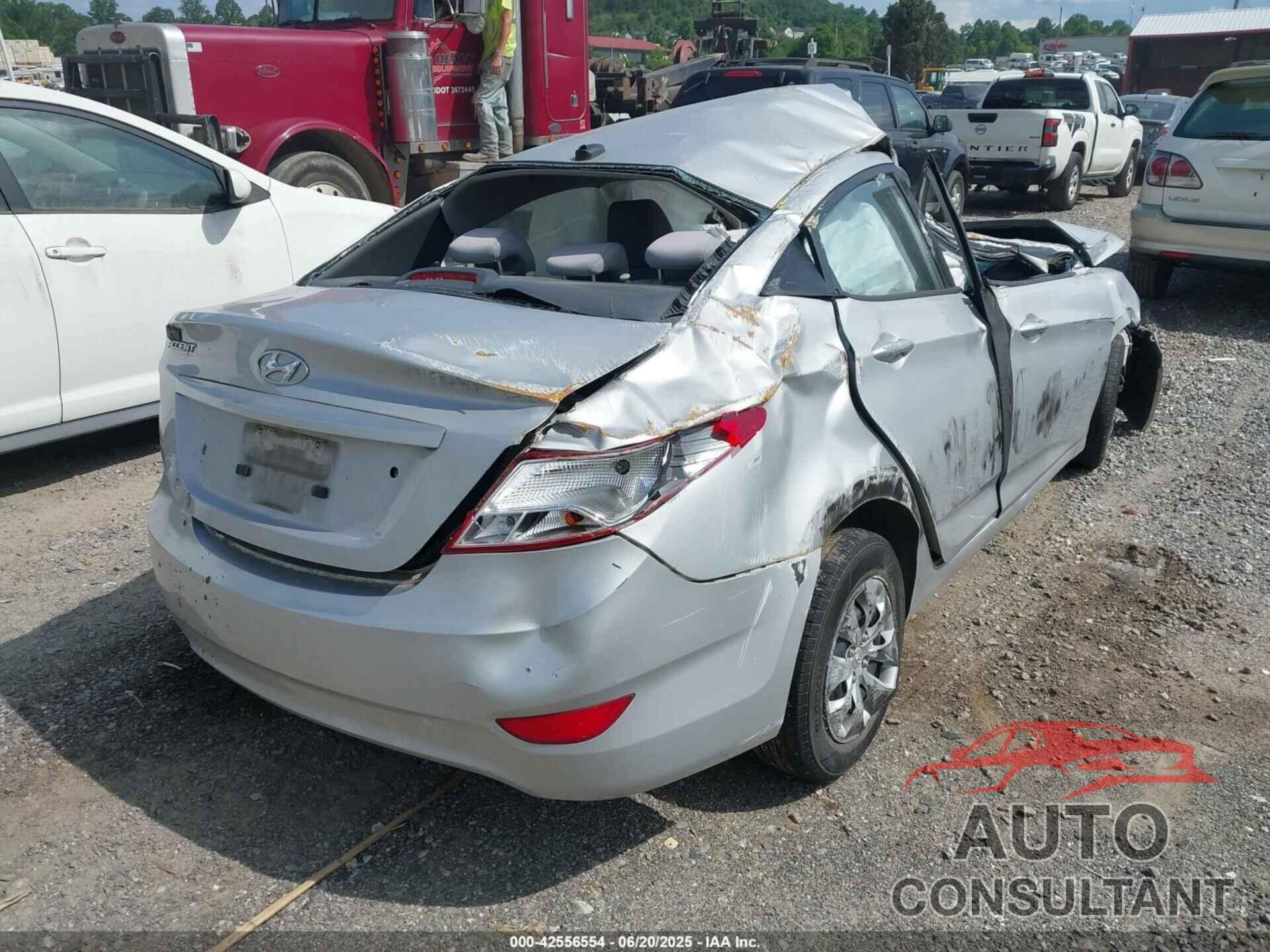 HYUNDAI ACCENT 2016 - KMHCT4AE3GU975306
