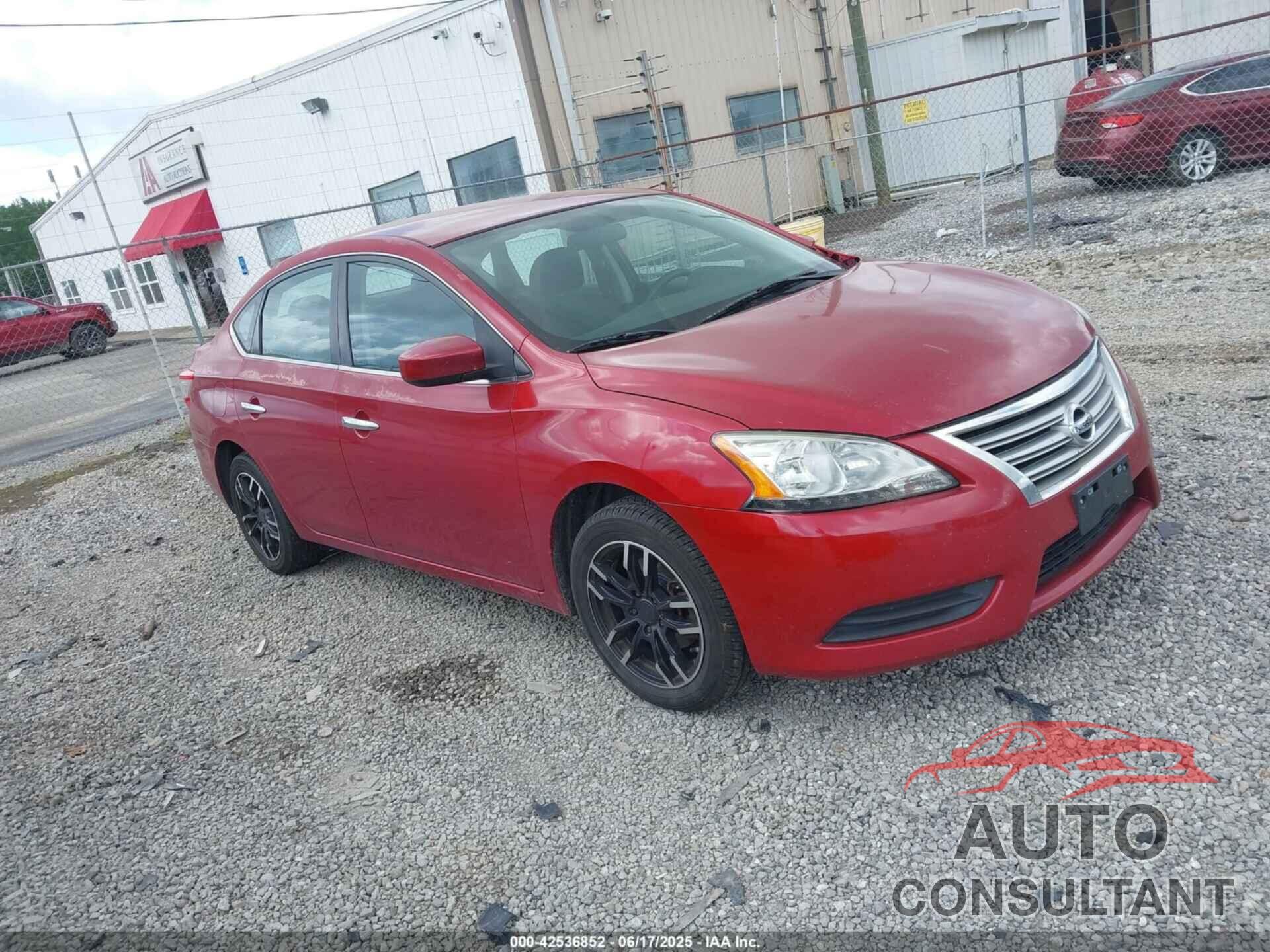 NISSAN SENTRA 2014 - 3N1AB7APXEL628504
