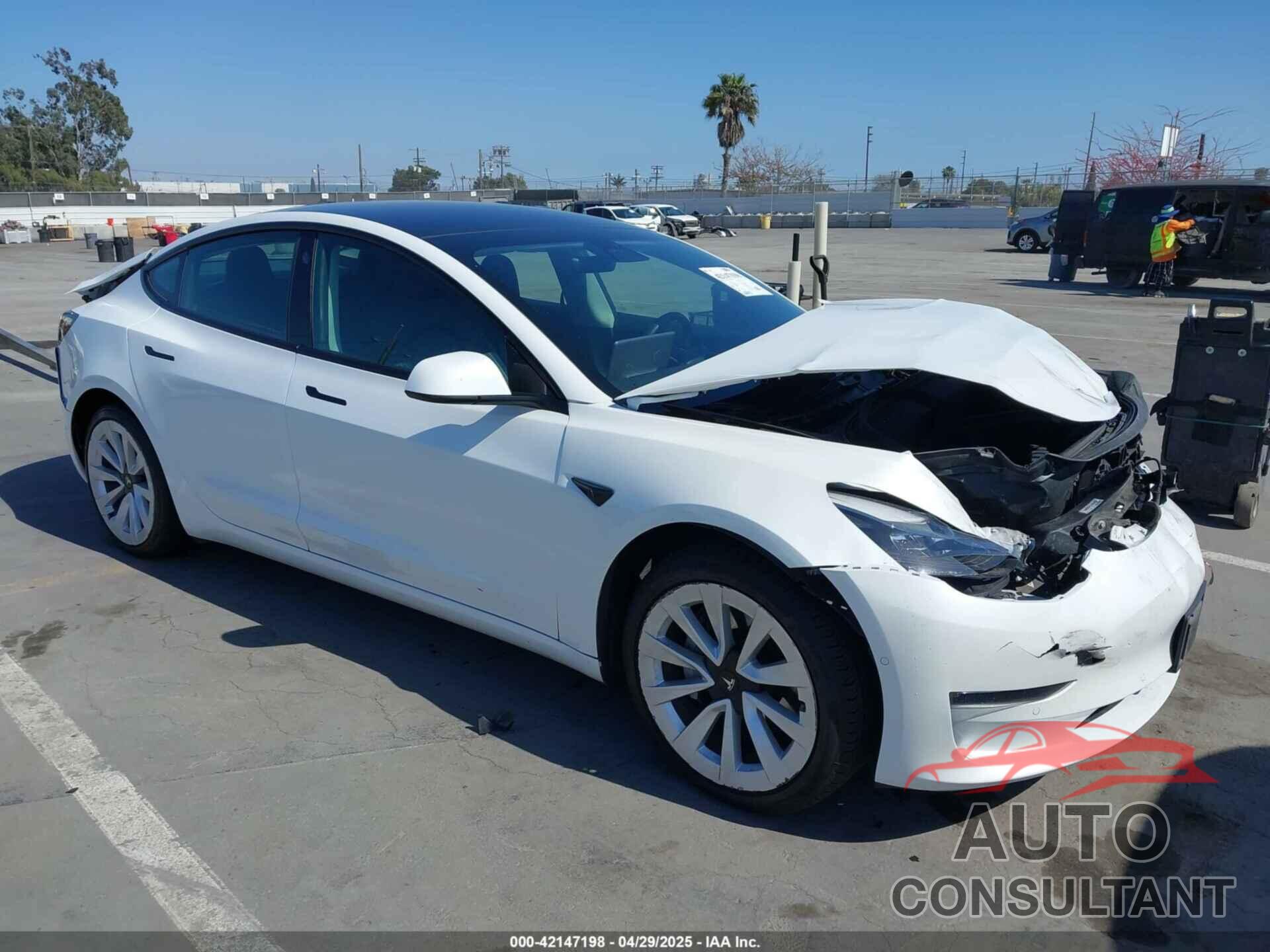 TESLA MODEL 3 2022 - 5YJ3E1EB8NF127361