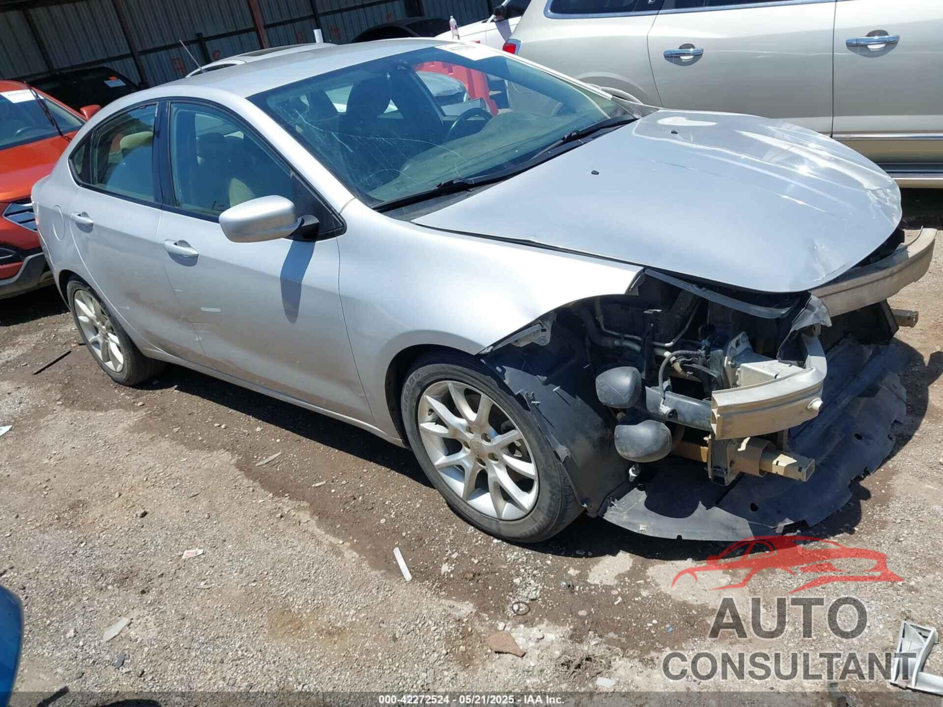 DODGE DART 2013 - 1C3CDFBA2DD713916
