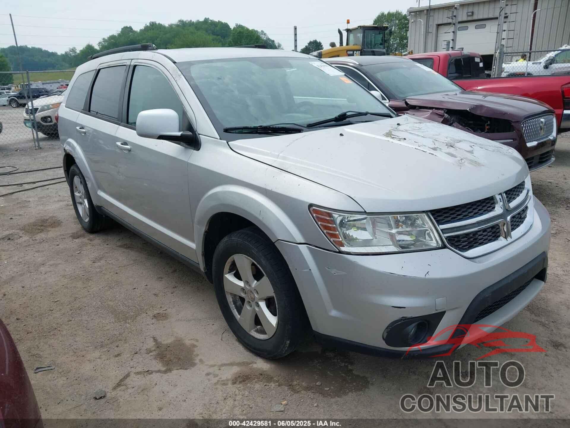 DODGE JOURNEY 2012 - 3C4PDCBG5CT134248
