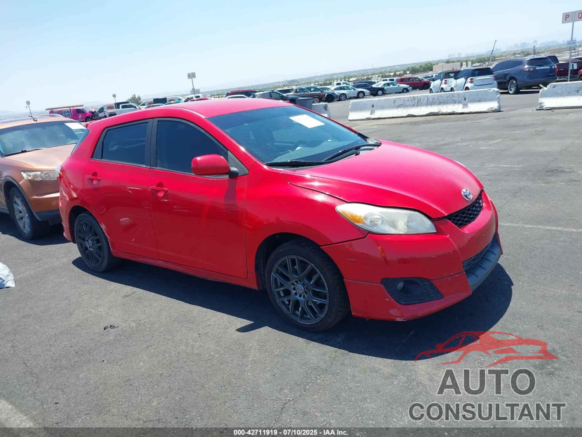 TOYOTA MATRIX 2009 - 2T1KE40E49C023667