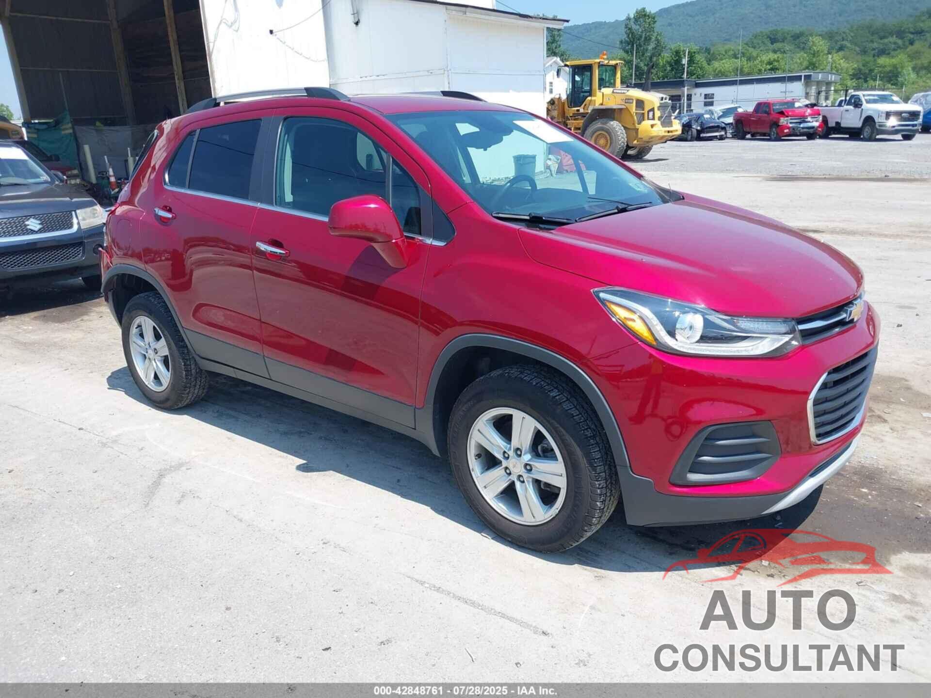 CHEVROLET TRAX 2019 - 3GNCJPSB7KL257087