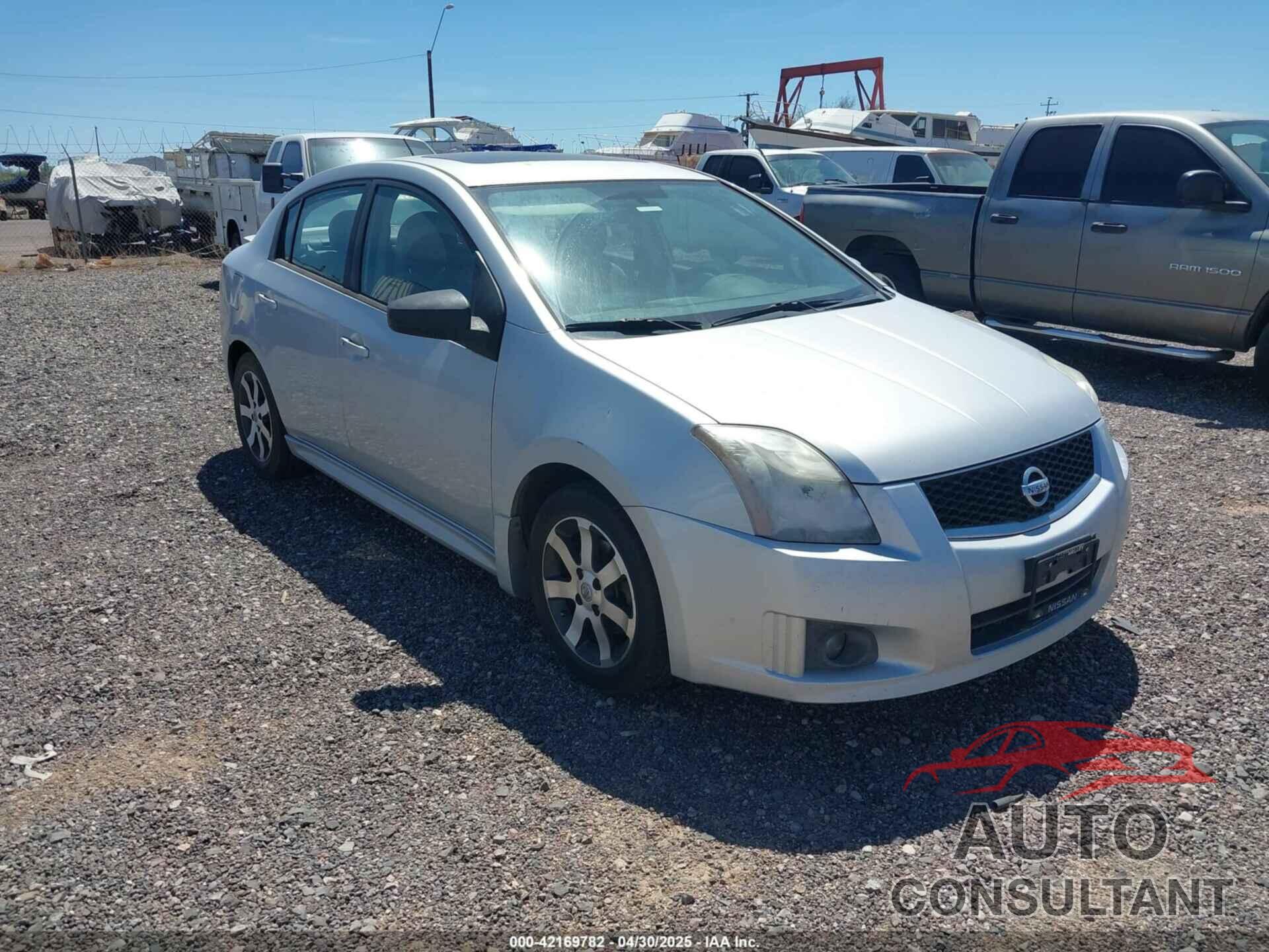 NISSAN SENTRA 2012 - 3N1AB6AP0CL636943