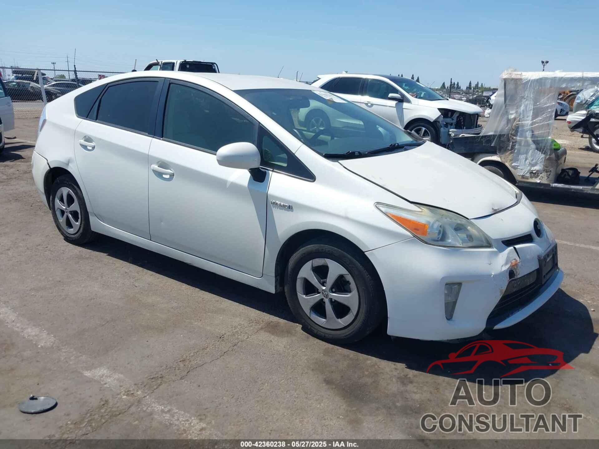 TOYOTA PRIUS 2013 - JTDKN3DUXD1730653