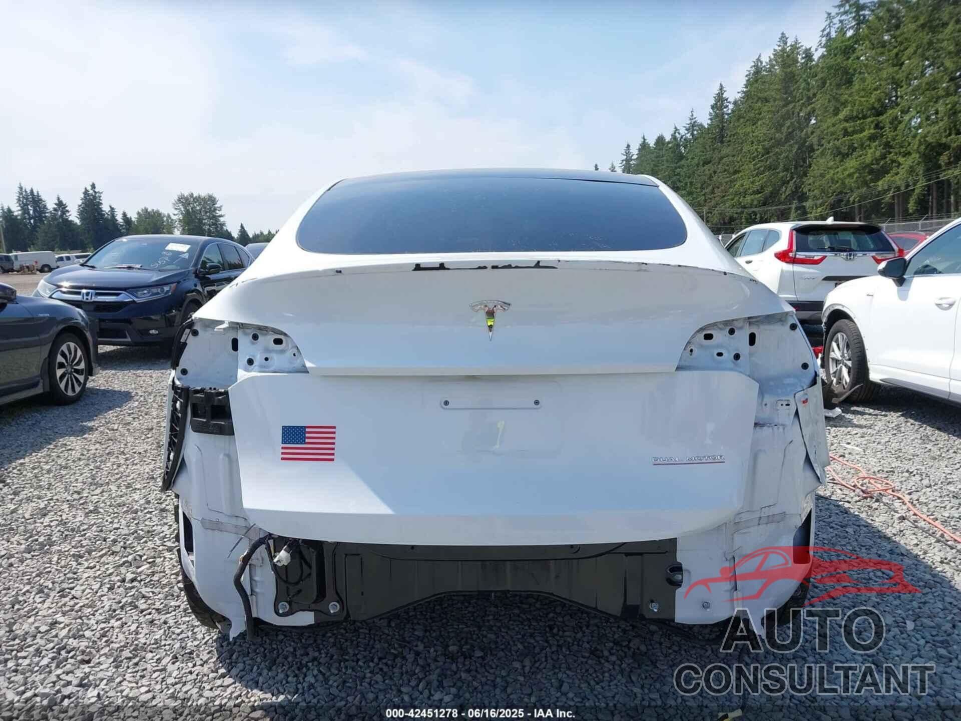 TESLA MODEL Y 2022 - 7SAYGDEF9NF400265