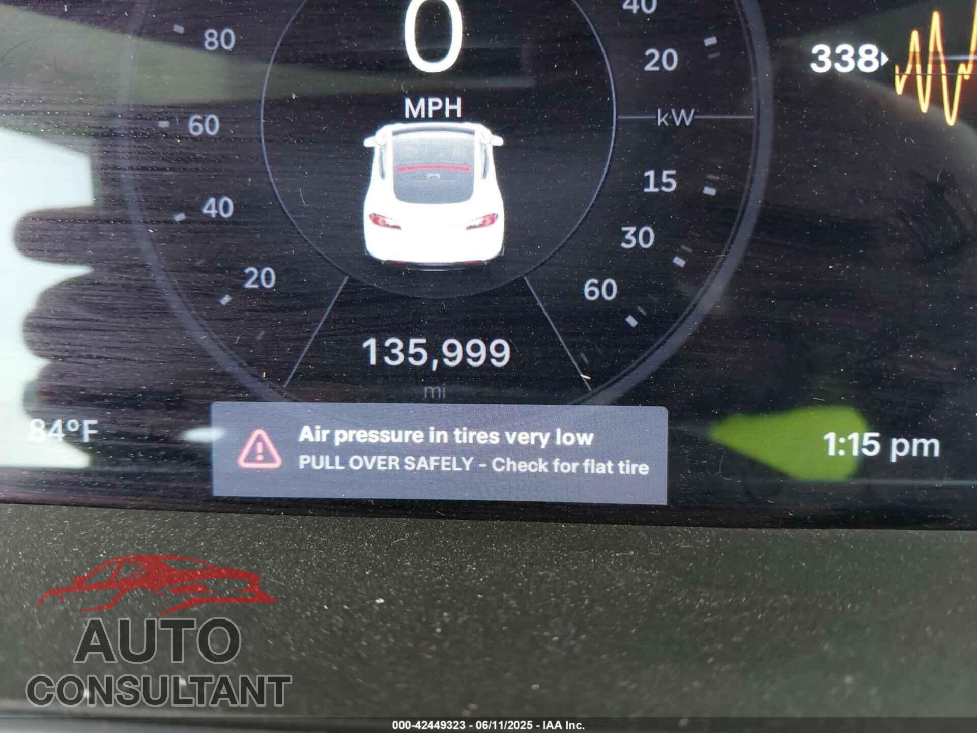 TESLA MODEL S 2013 - 5YJSA1CN0DFP07352