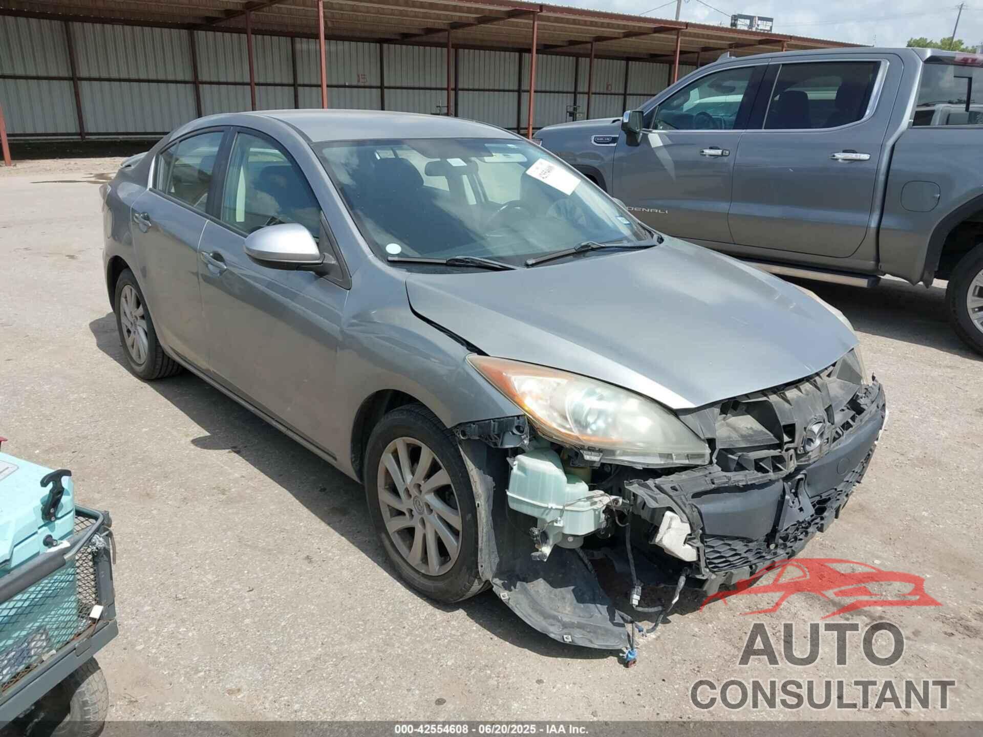 MAZDA MAZDA3 2012 - JM1BL1V76C1556033