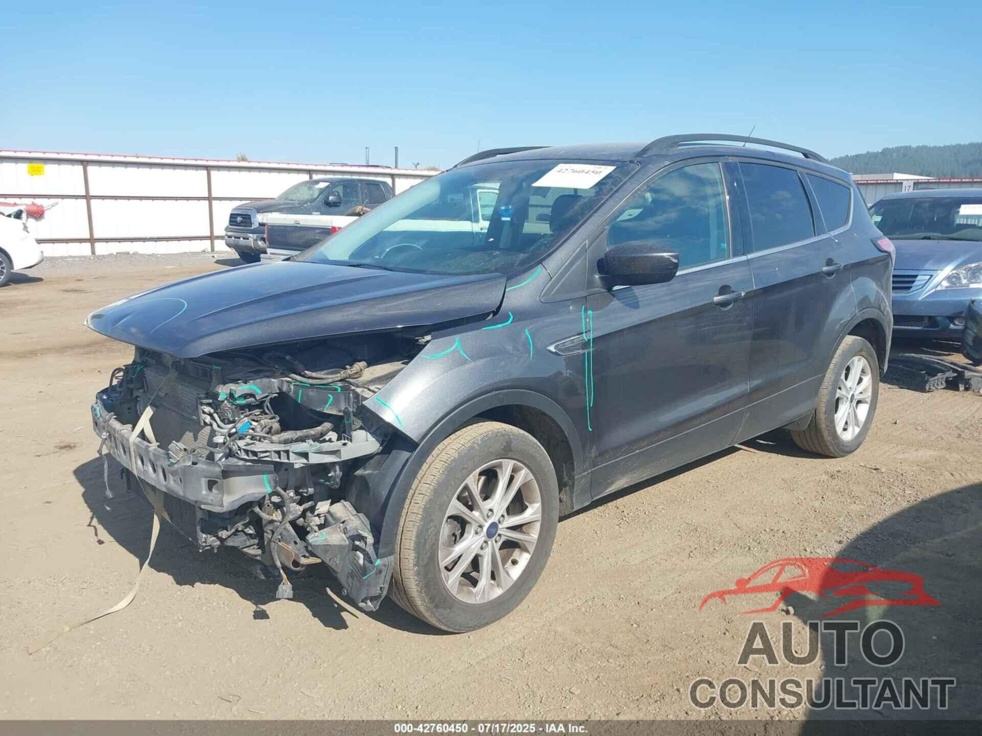 FORD ESCAPE 2017 - 1FMCU9GD6HUD21992