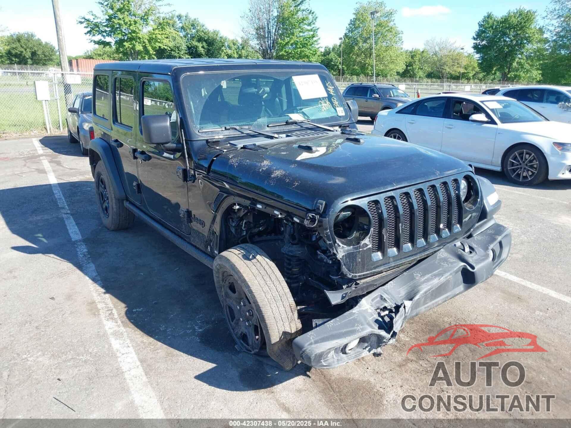JEEP WRANGLER UNLIMITED 2022 - 1C4HJXDN4NW255589