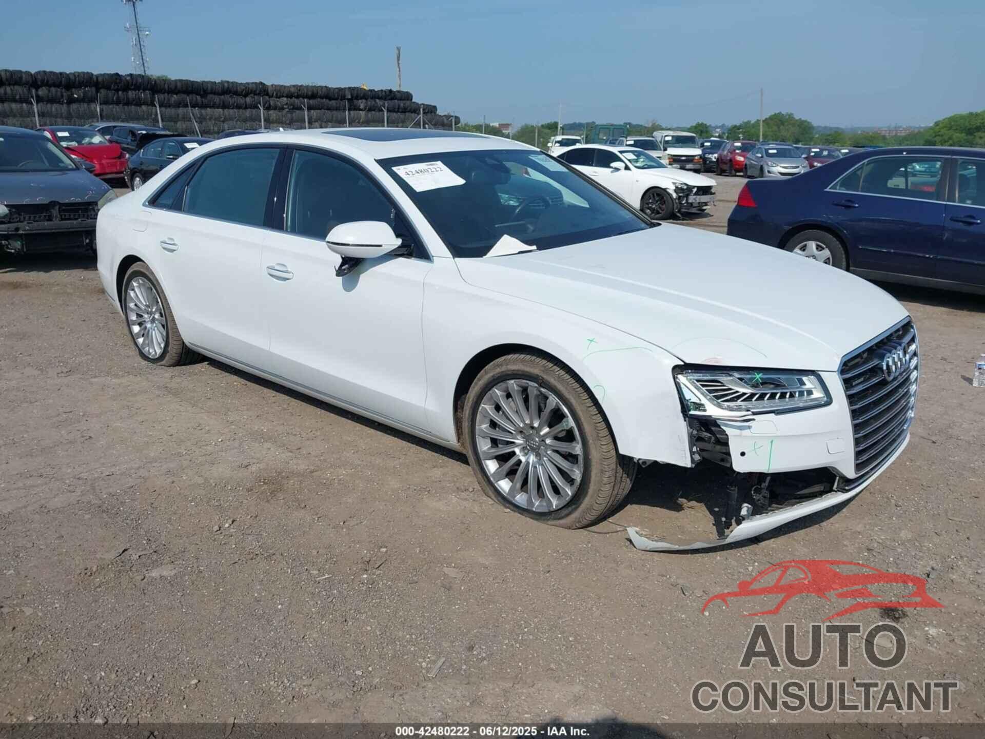 AUDI A8 L 2015 - WAU3GAFD4FN020897