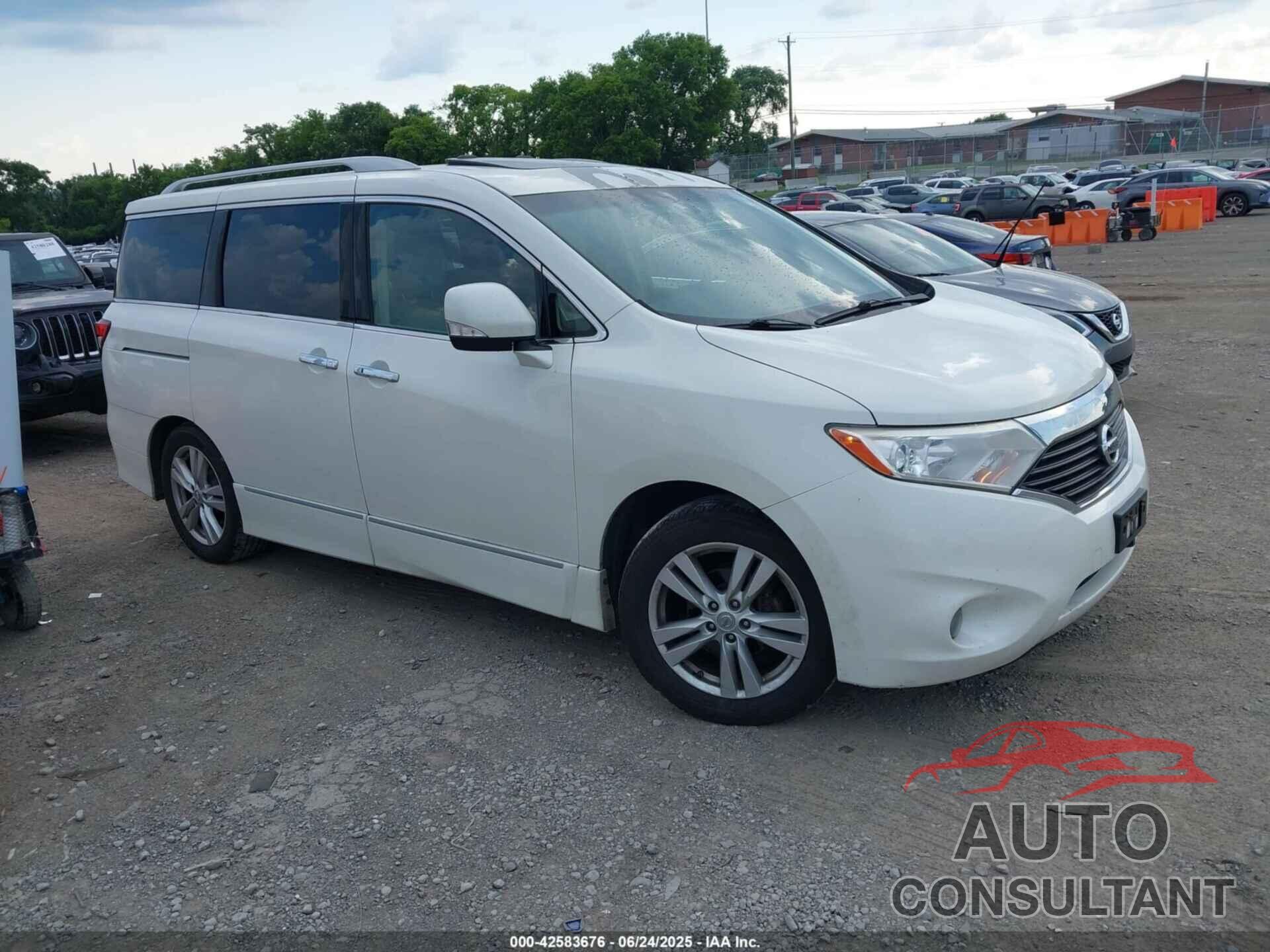 NISSAN QUEST 2011 - JN8AE2KP0B9012776