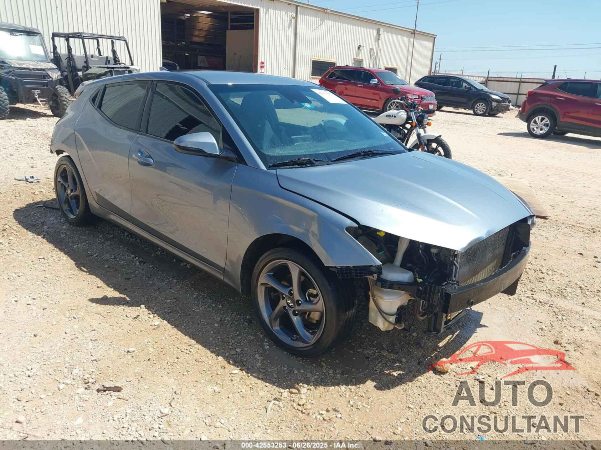 HYUNDAI VELOSTER 2019 - KMHTG6AF9KU018597
