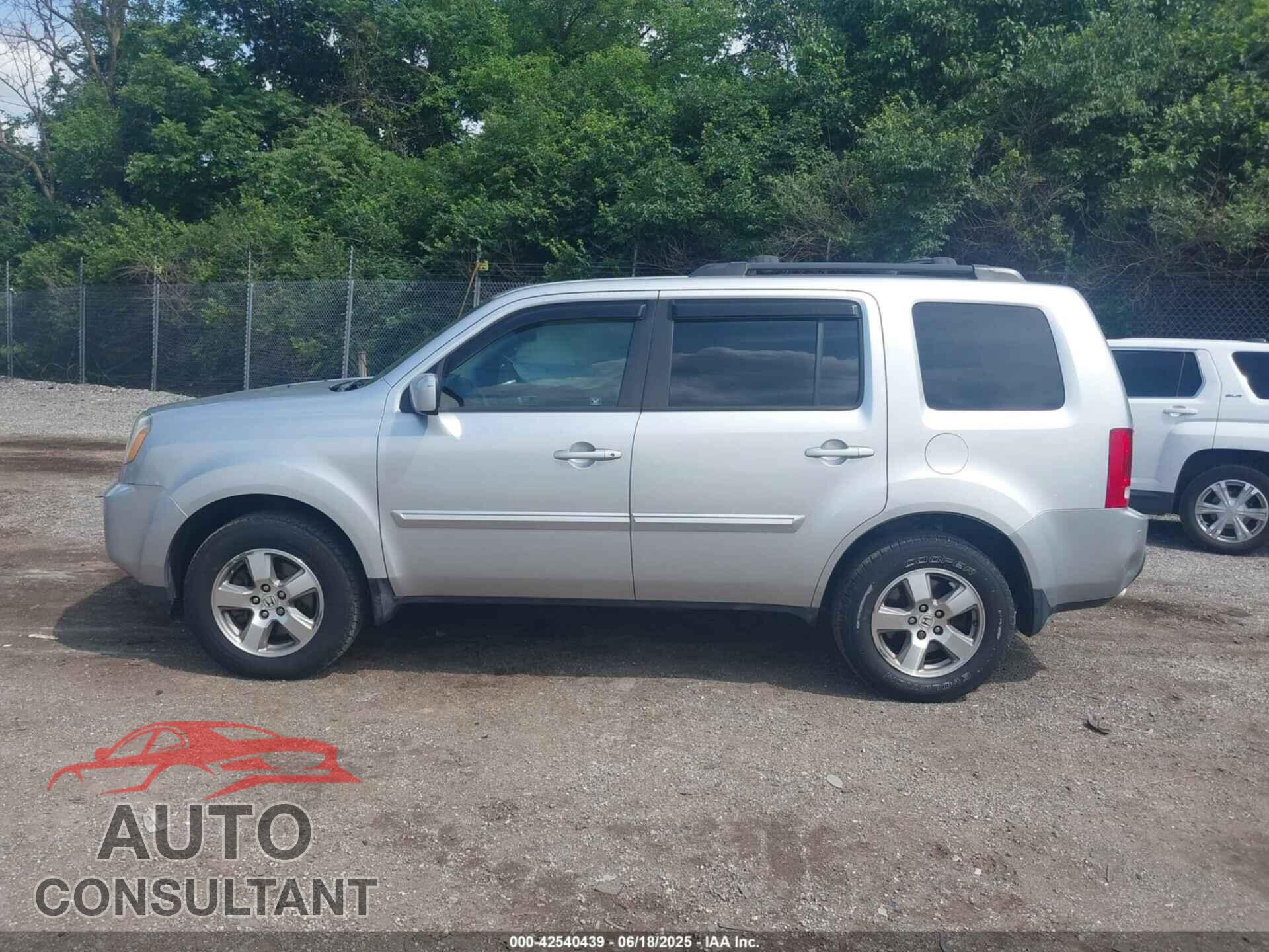 HONDA PILOT 2010 - 5FNYF4H51AB038977