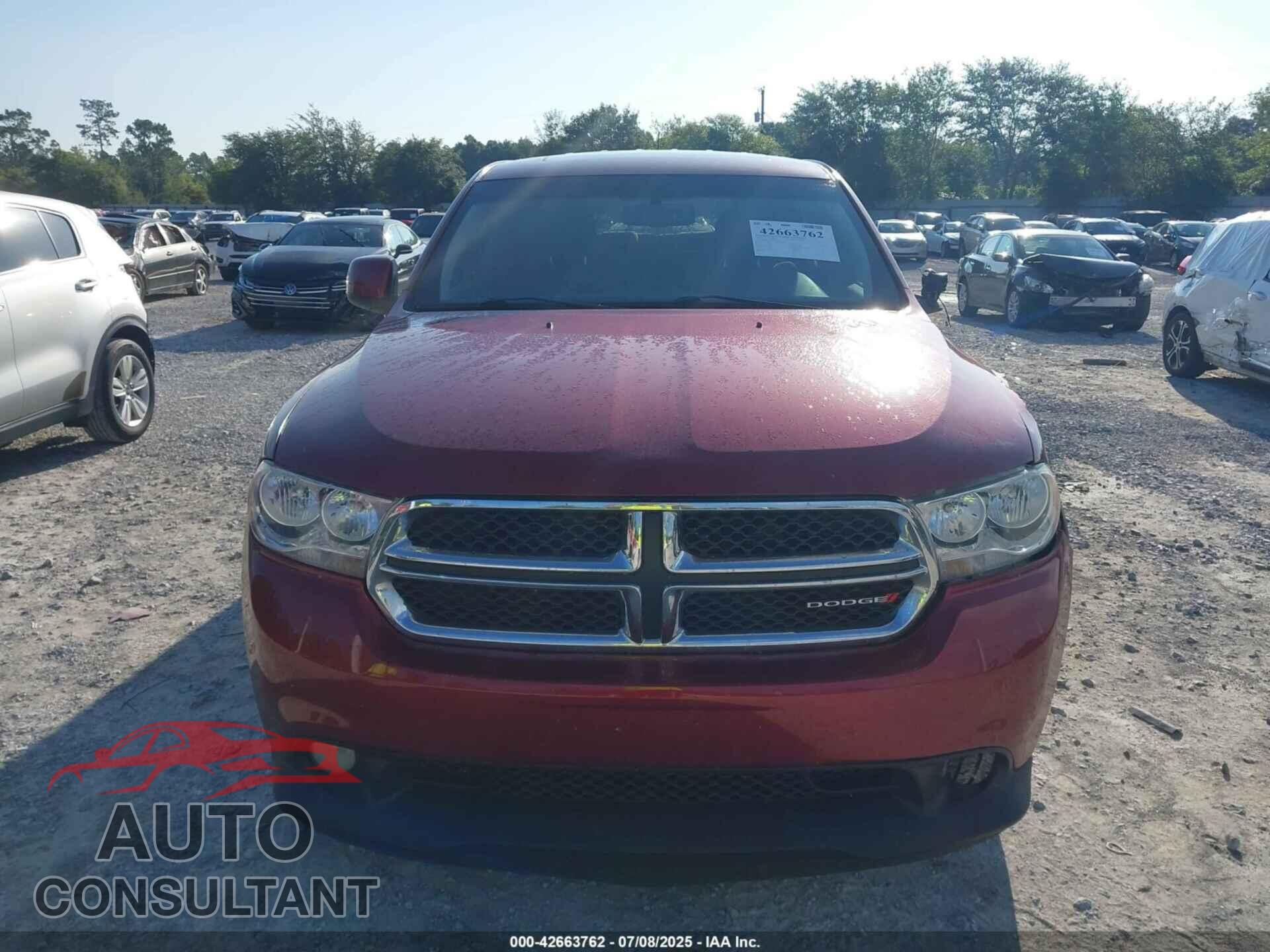 DODGE DURANGO 2013 - 1C4RDHAG5DC637329