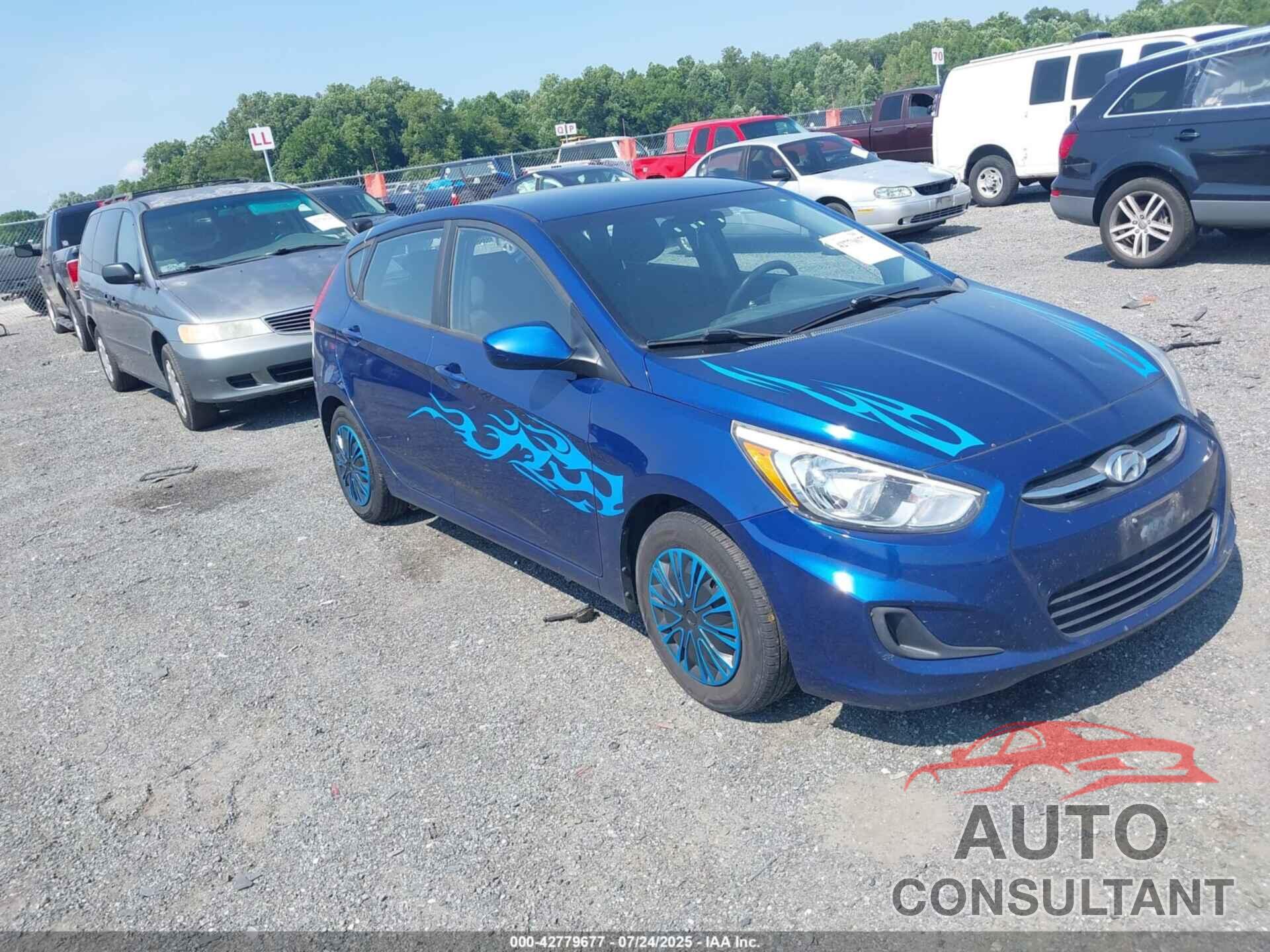 HYUNDAI ACCENT 2016 - KMHCT5AE6GU252720
