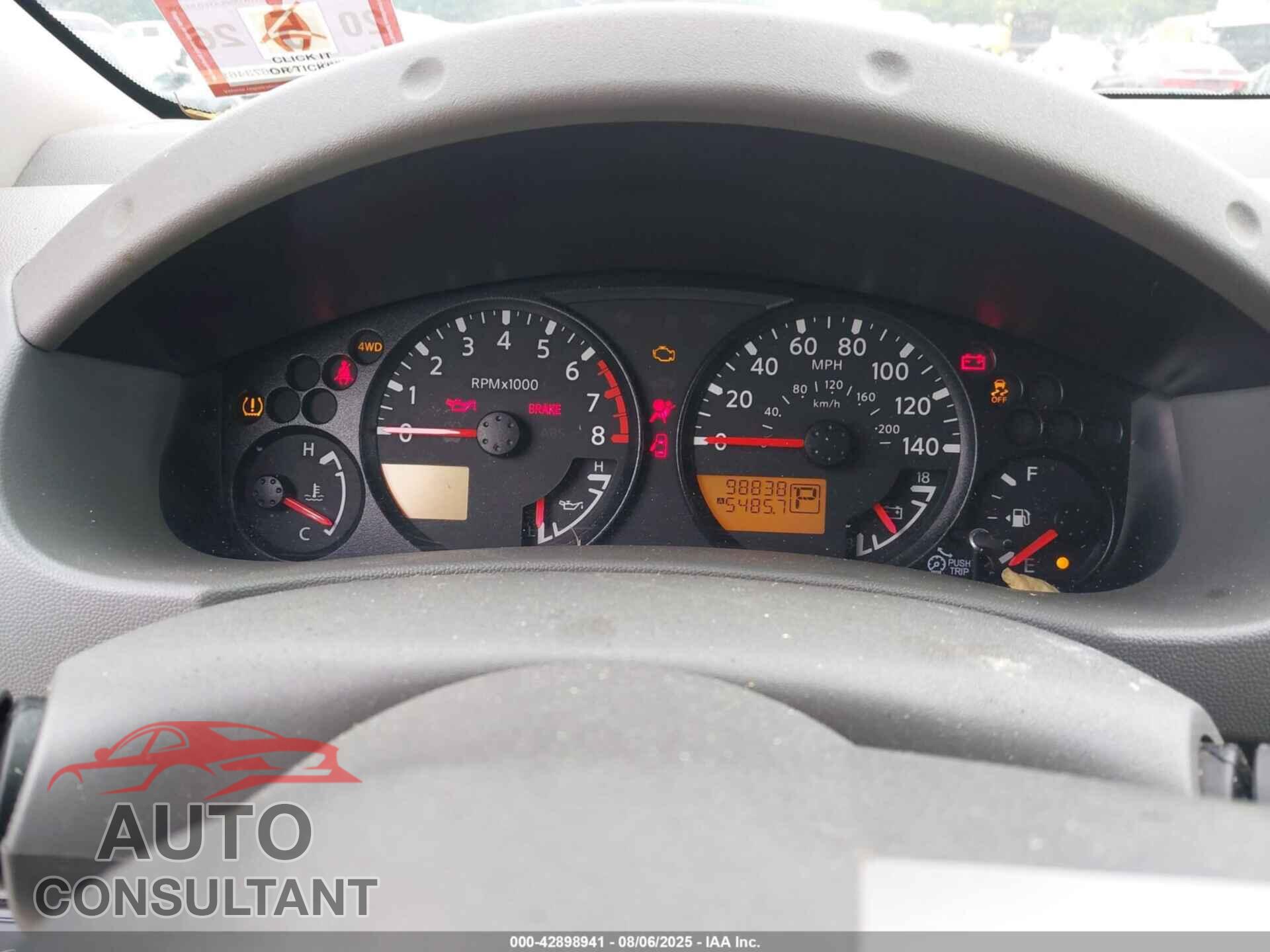 NISSAN FRONTIER 2013 - 1N6AD0EV5DN732191