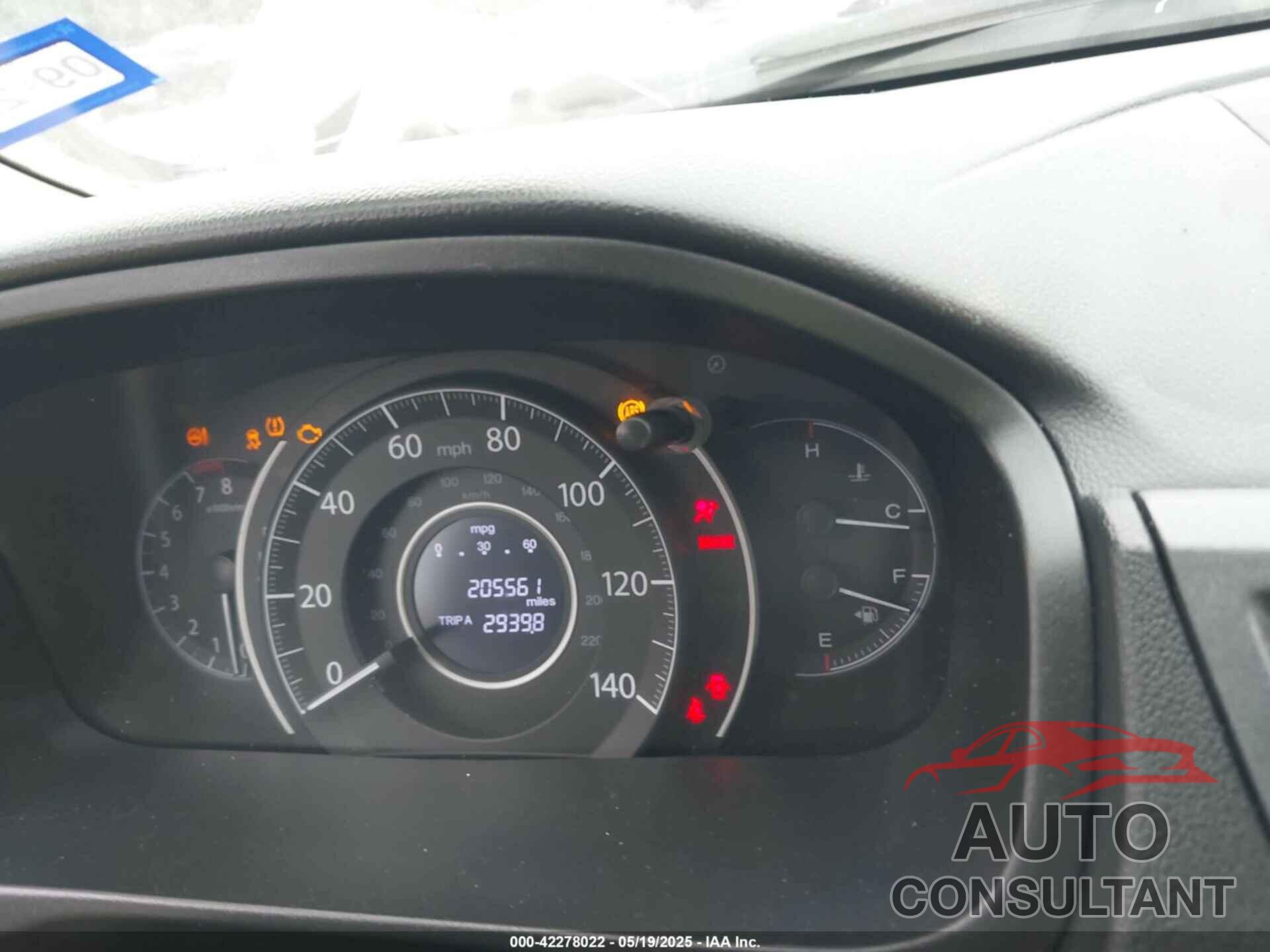 HONDA CR-V 2014 - 5J6RM3H76EL007484