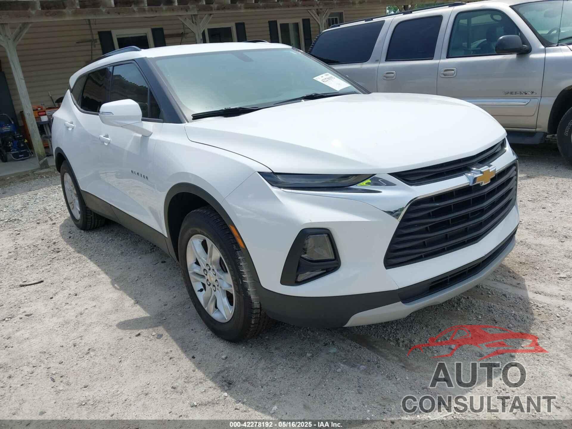 CHEVROLET BLAZER 2021 - 3GNKBBRA9MS509987