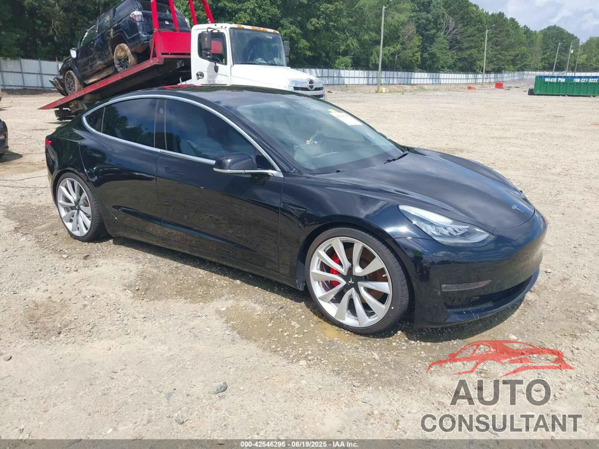 TESLA MODEL 3 2018 - 5YJ3E1EB0JF078750