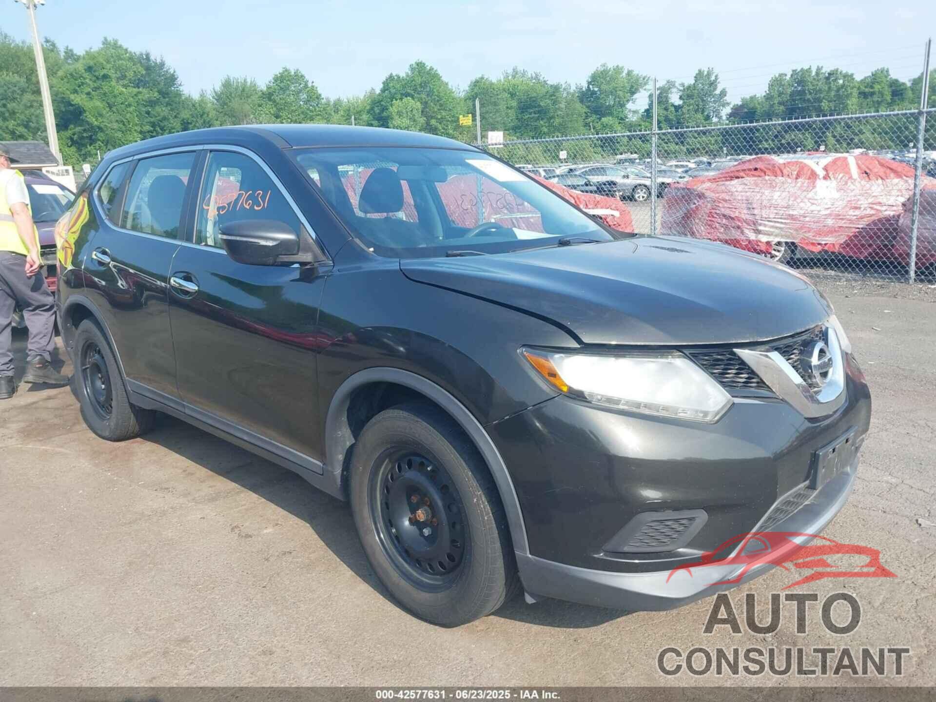 NISSAN ROGUE 2015 - KNMAT2MV9FP537690