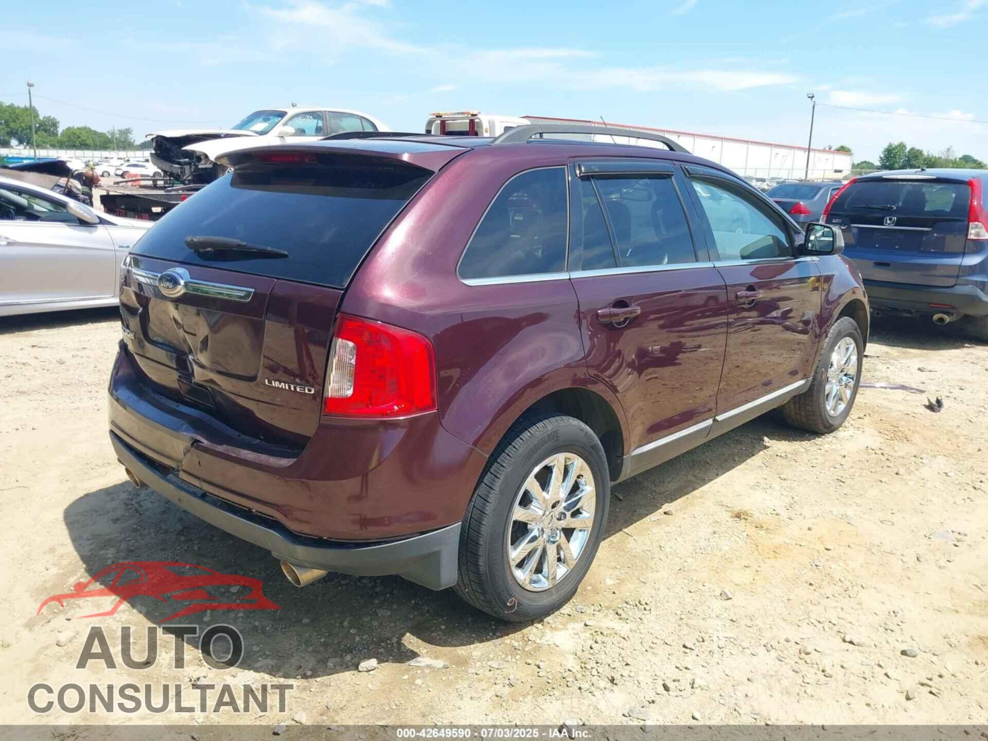 FORD EDGE 2011 - 2FMDK3KC8BBA45110