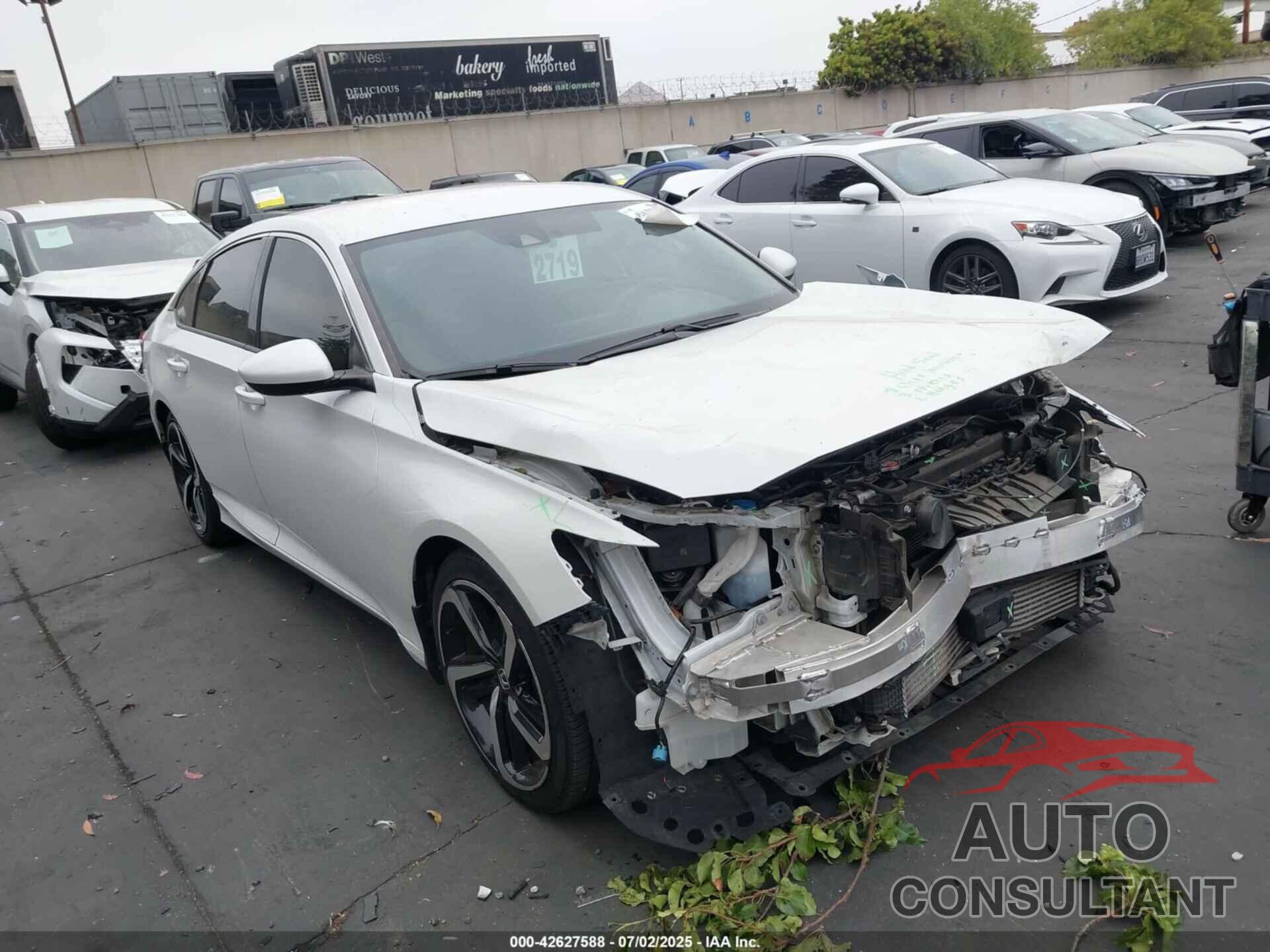 HONDA ACCORD 2019 - 1HGCV1F30KA070618