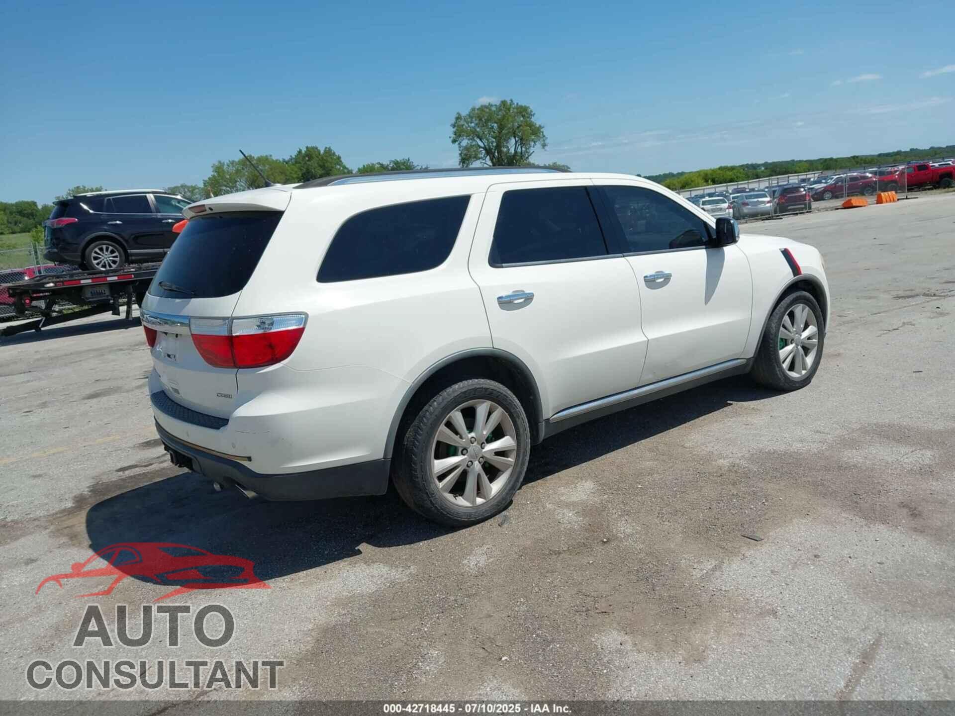 DODGE DURANGO 2011 - 1D4SD4GT2BC638064