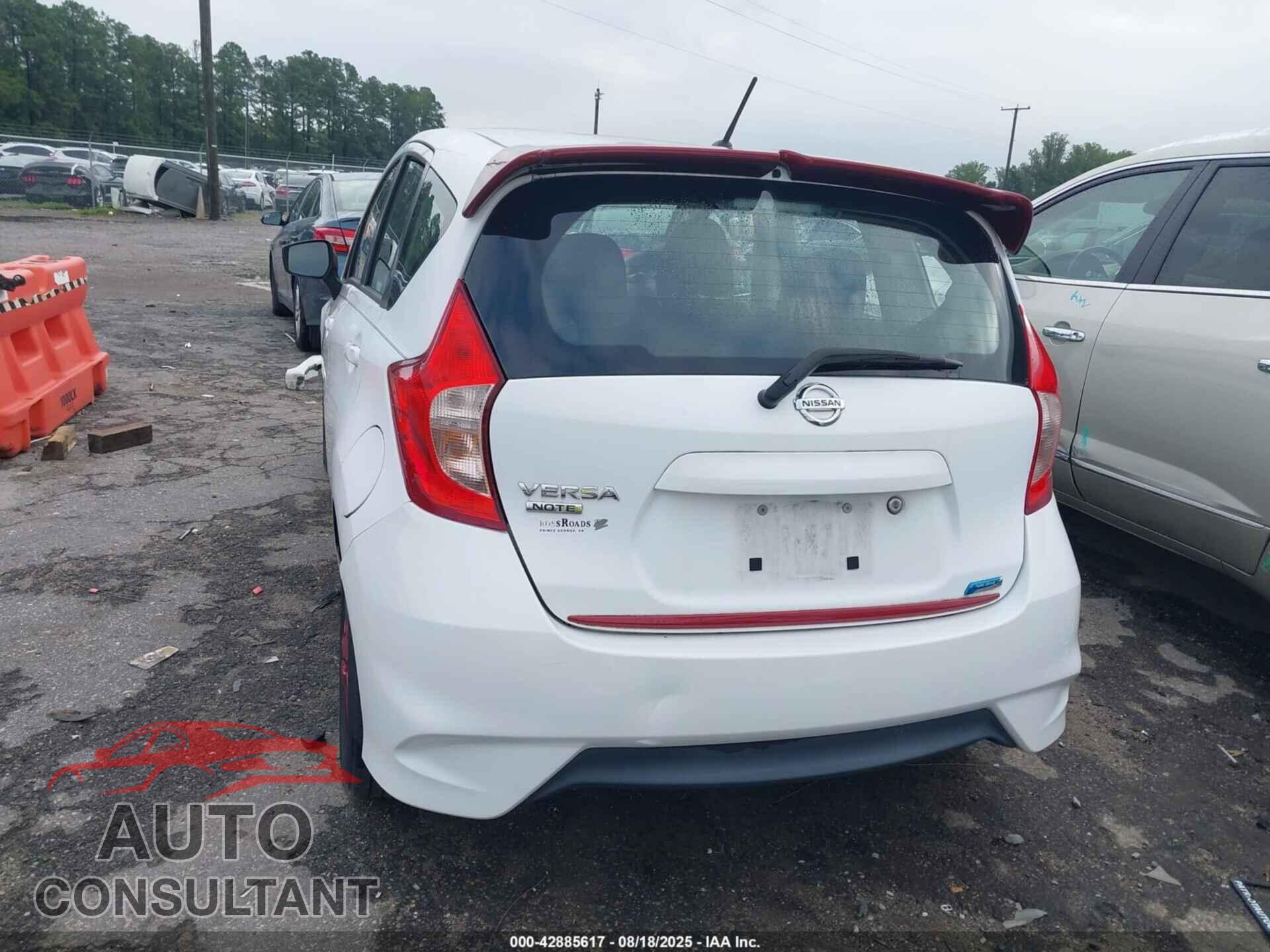 NISSAN VERSA NOTE 2017 - 3N1CE2CP3HL365342