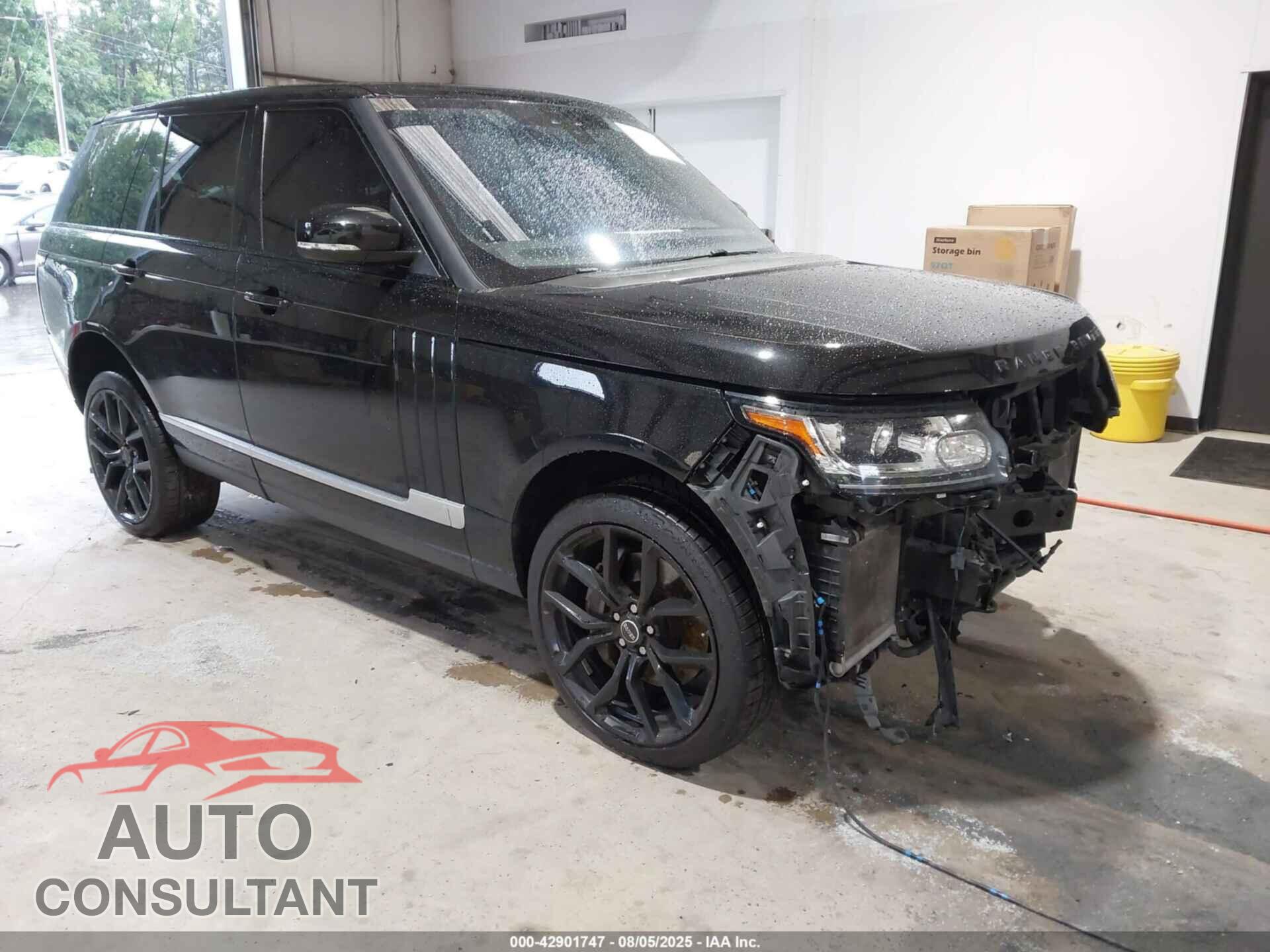 LAND ROVER RANGE ROVER 2017 - SALGS2FE3HA327529