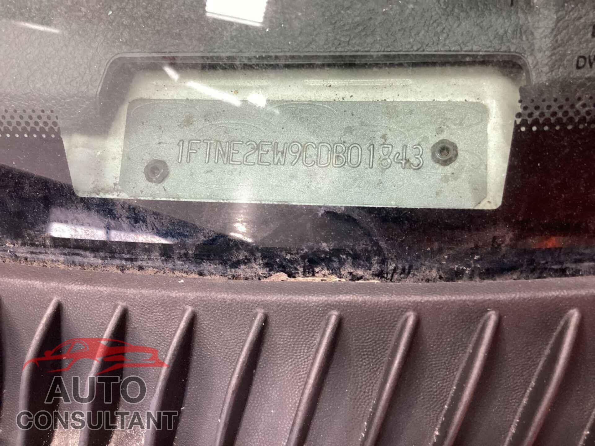 FORD ECONOLINE 2012 - 1FTNE2EW9CDB01843