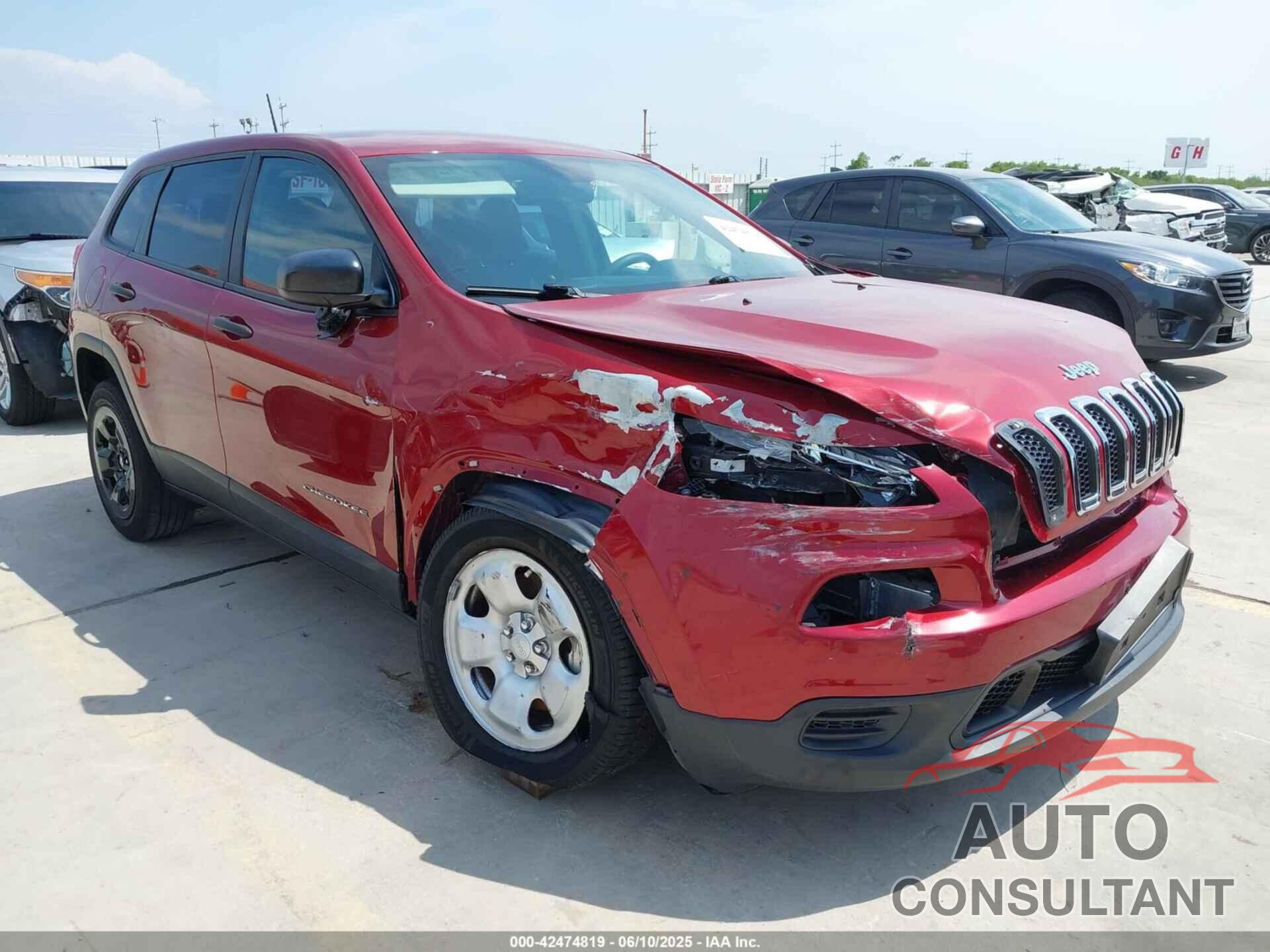 JEEP CHEROKEE 2017 - 1C4PJLAS3HW593116