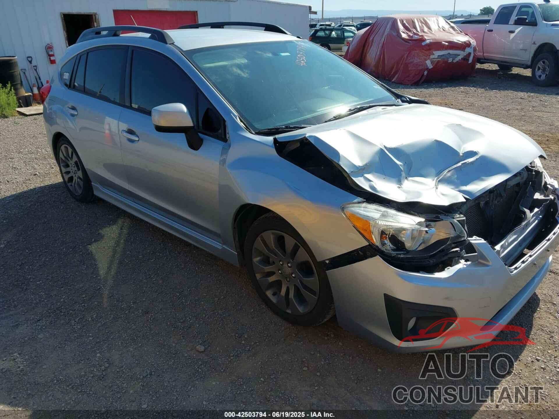 SUBARU IMPREZA 2013 - JF1GPAL60D2832194