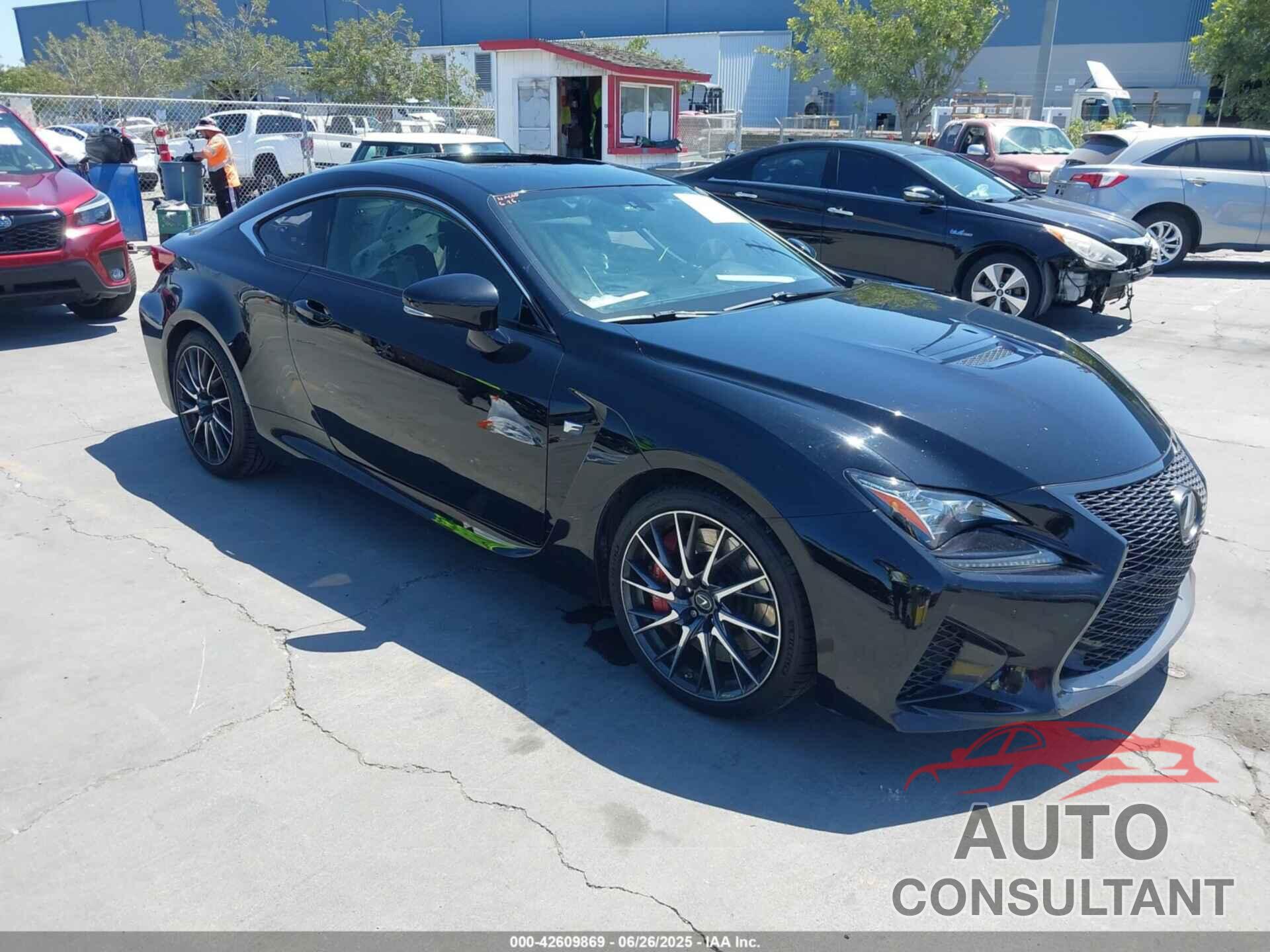 LEXUS RC F 2015 - JTHHP5BC2F5001227