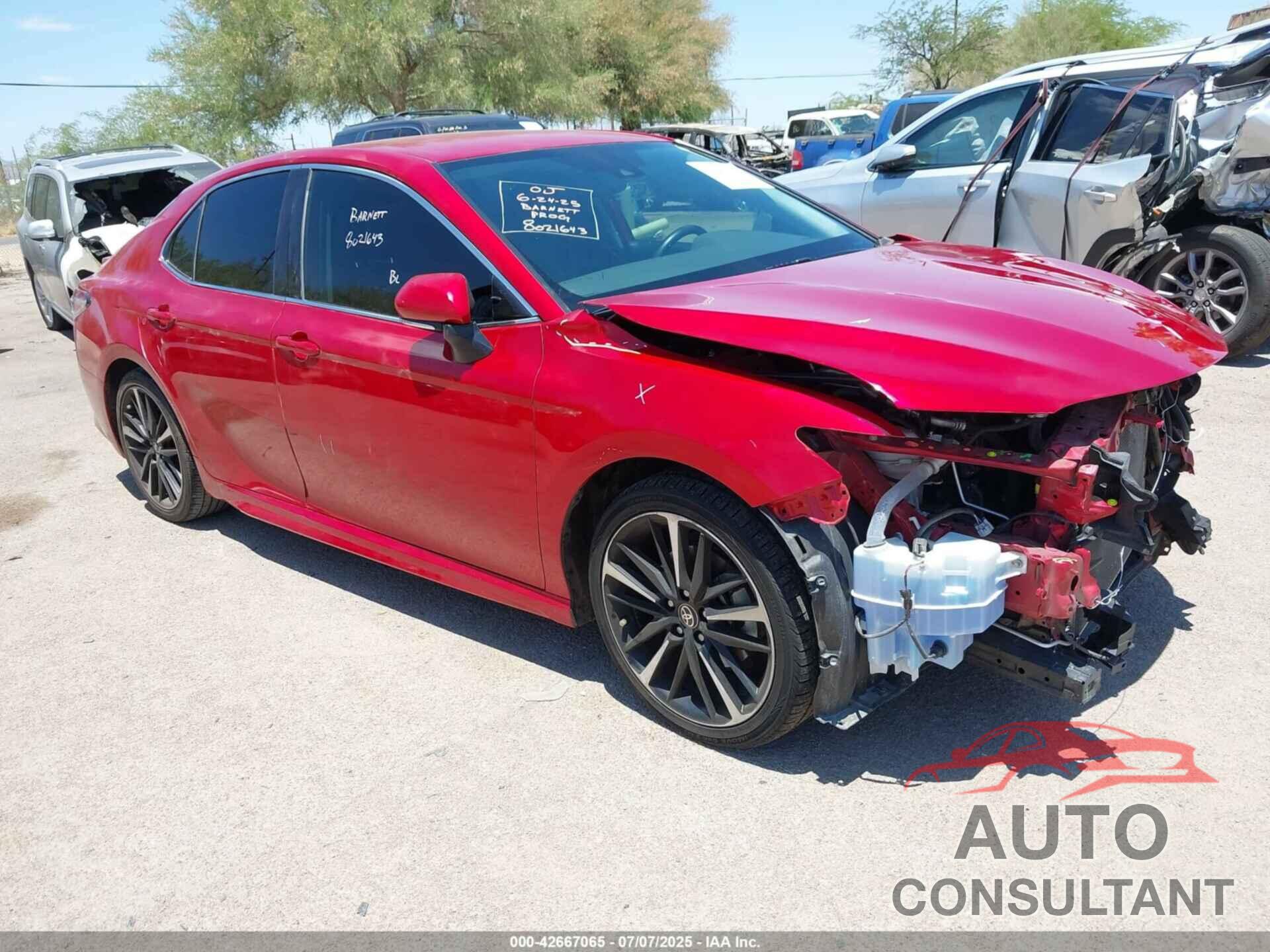 TOYOTA CAMRY 2020 - 4T1K61AK9LU380249