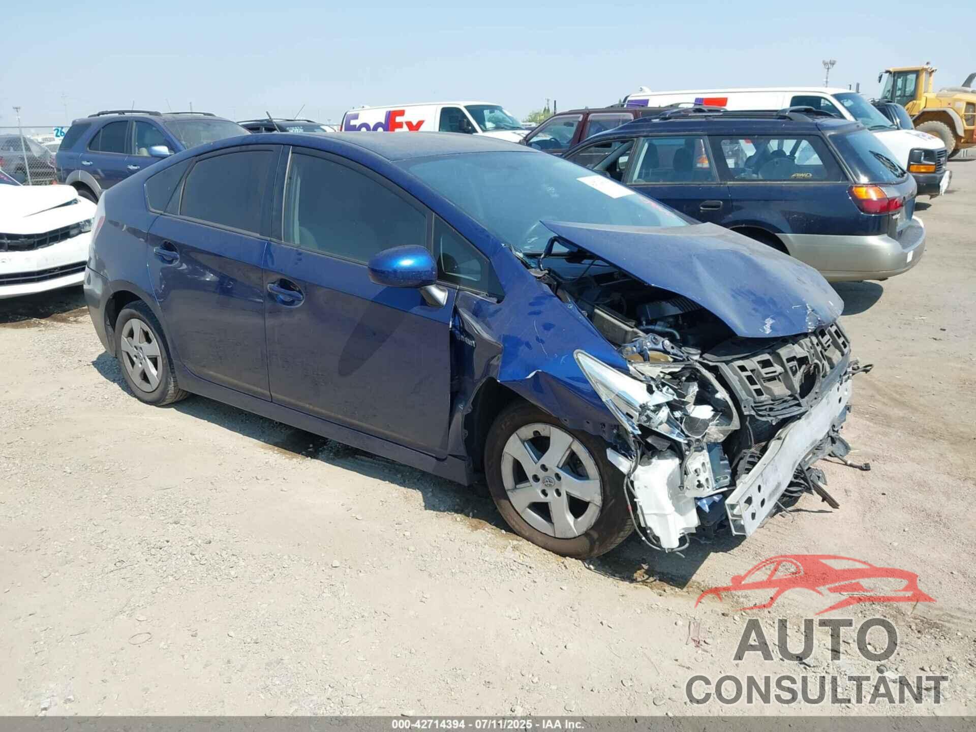 TOYOTA PRIUS 2010 - JTDKN3DU4A1135664