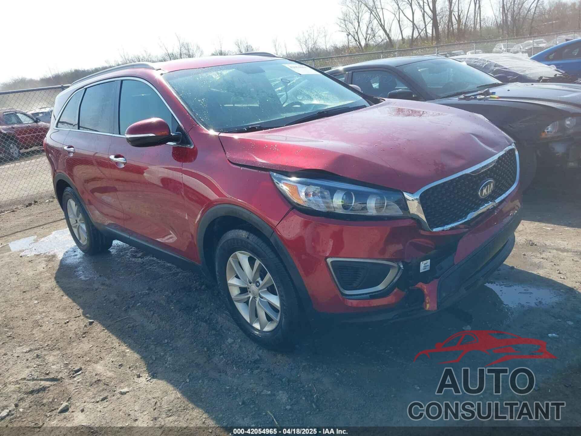 KIA SORENTO 2017 - 5XYPG4A33HG284949