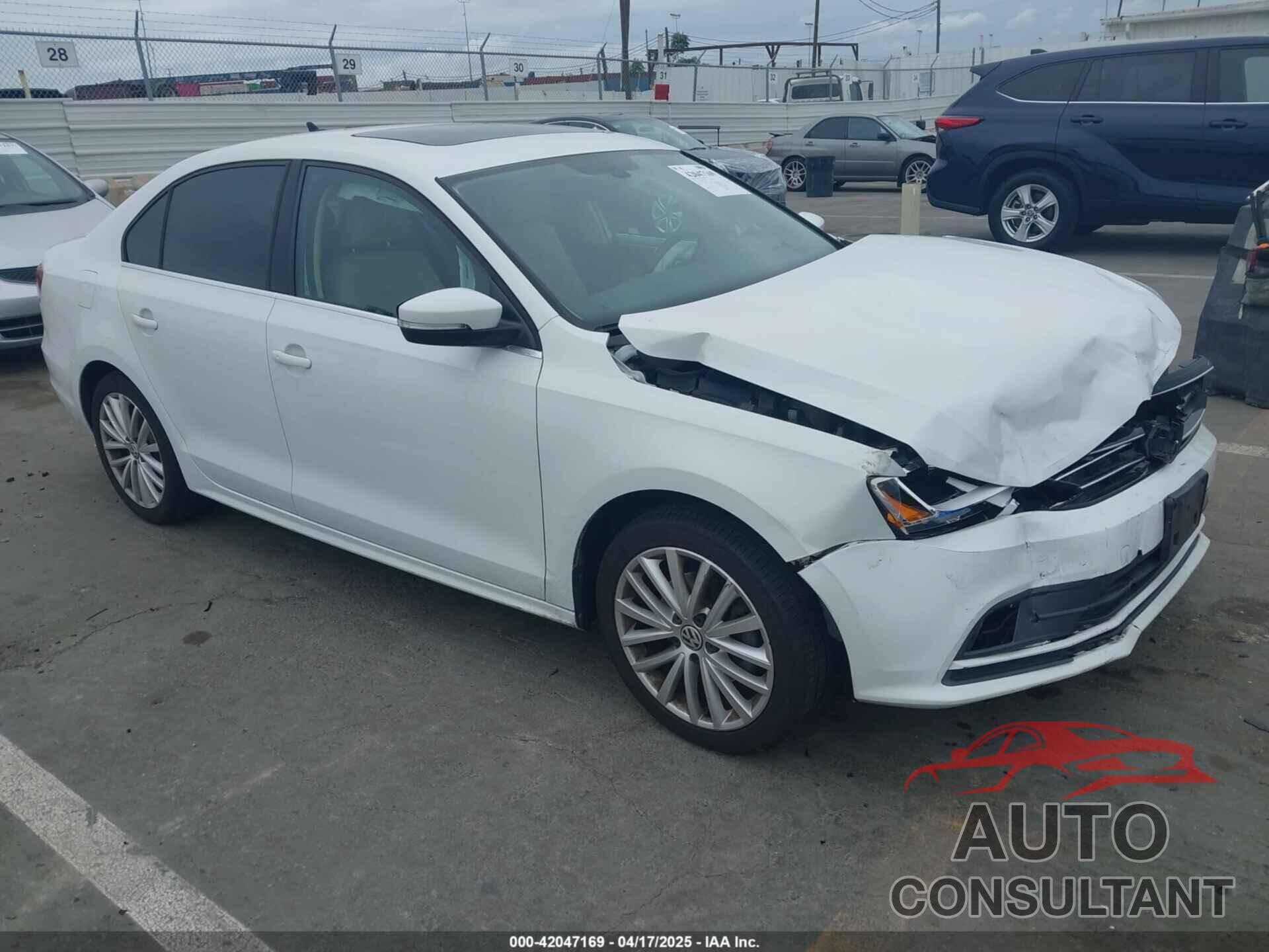 VOLKSWAGEN JETTA 2016 - 3VWL17AJ9GM206237