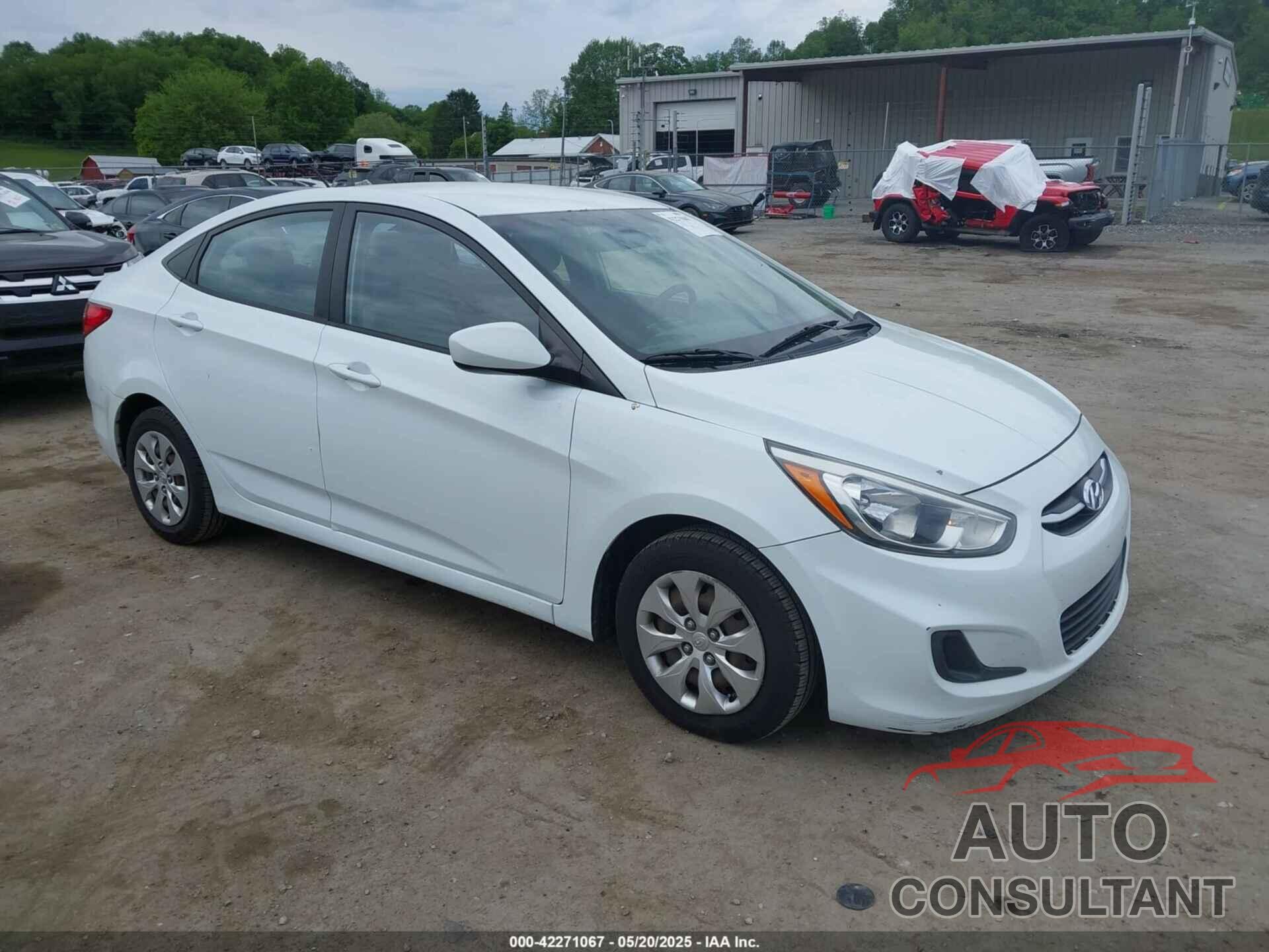 HYUNDAI ACCENT 2015 - KMHCT4AEXFU834523