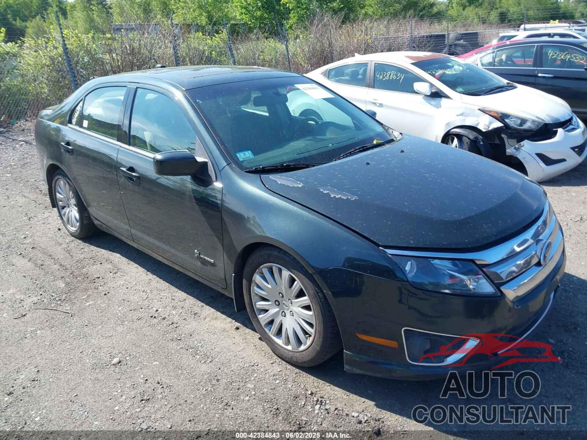 FORD FUSION HYBRID 2010 - 3FADP0L38AR273889