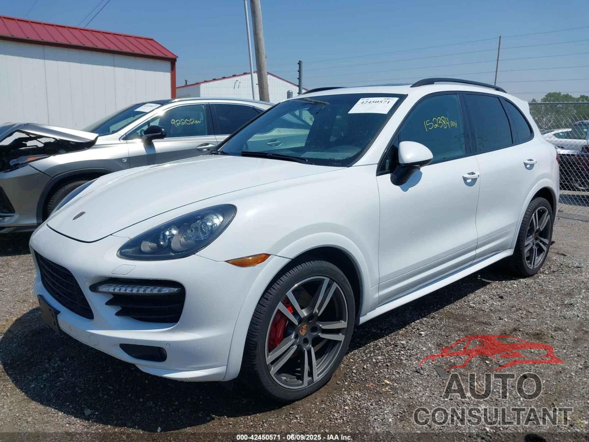 PORSCHE CAYENNE 2013 - WP1AD2A29DLA78798