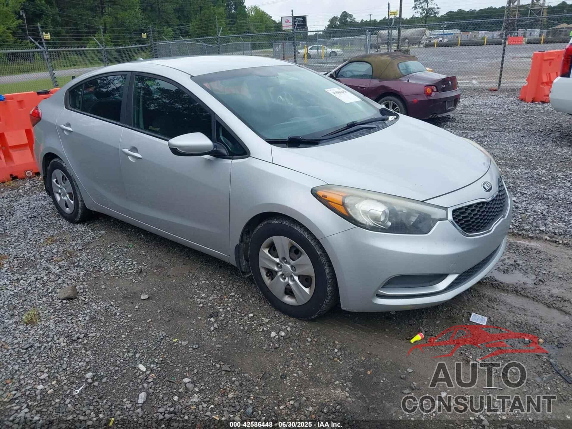 KIA FORTE 2016 - KNAFK4A62G5608806