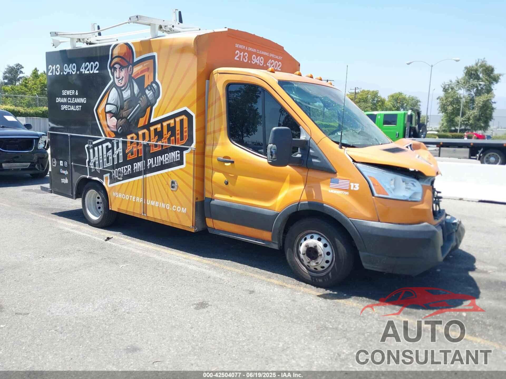 FORD TRANSIT-350 CAB 2019 - 1FDRS6ZV2KKA31675